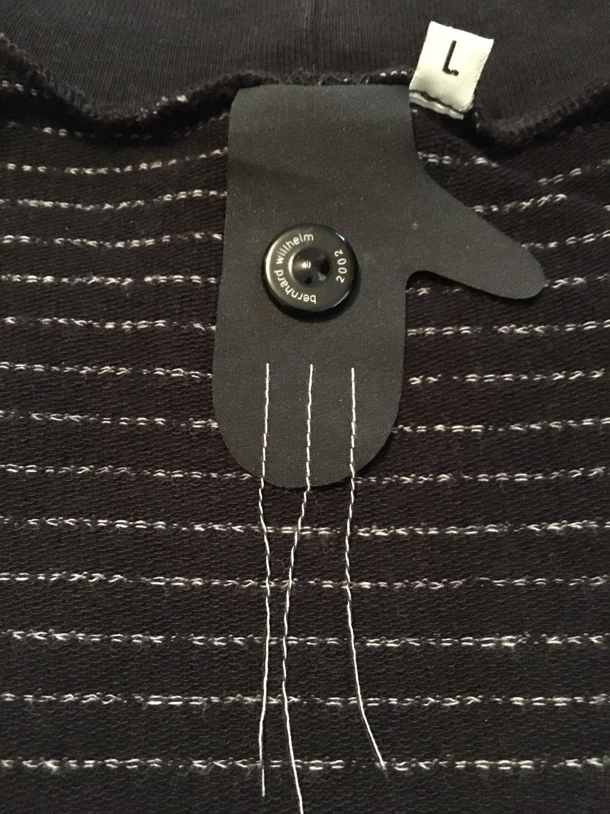 Bernhard Willhelm RARE Spring 2002 Runway Pin Dot Sweatshirt Size US L / EU 52-54 / 3 - 4 Thumbnail