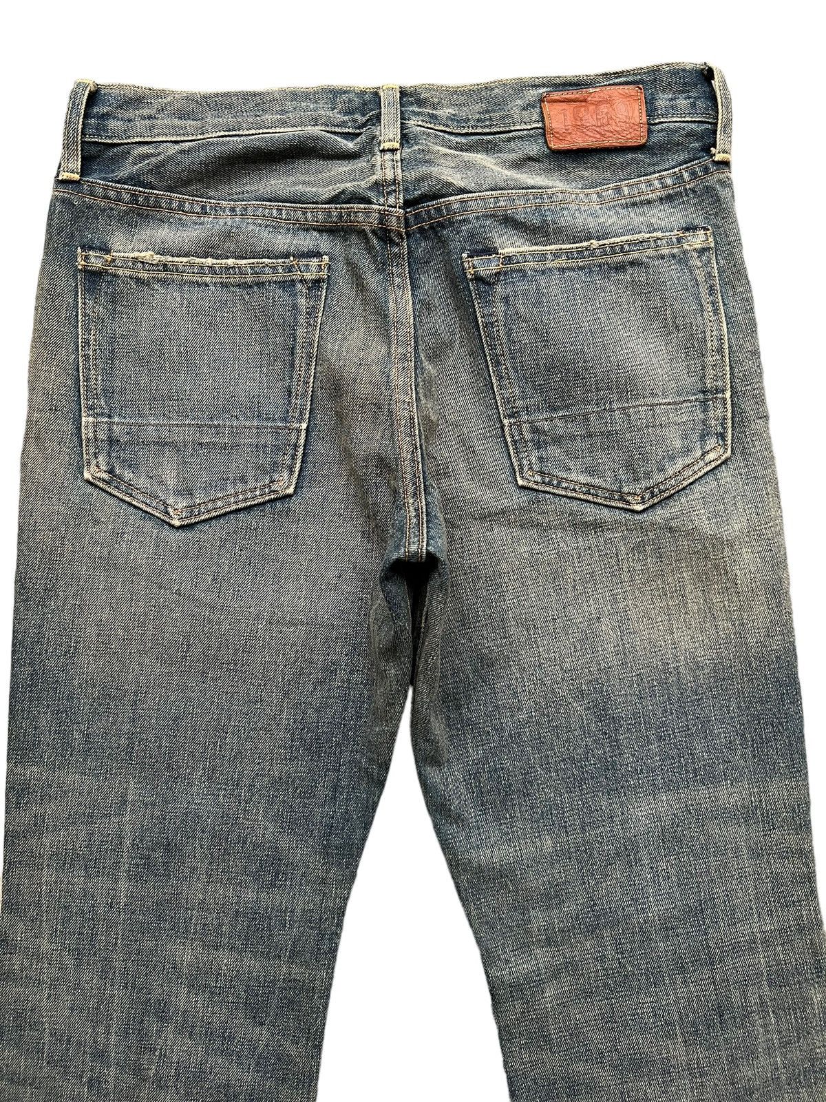Beauty Beast × Japanese Brand Gap Distressed Ripped Rusty Denim Jeans 32x30 Size US 32 / EU 48 - 5 Thumbnail
