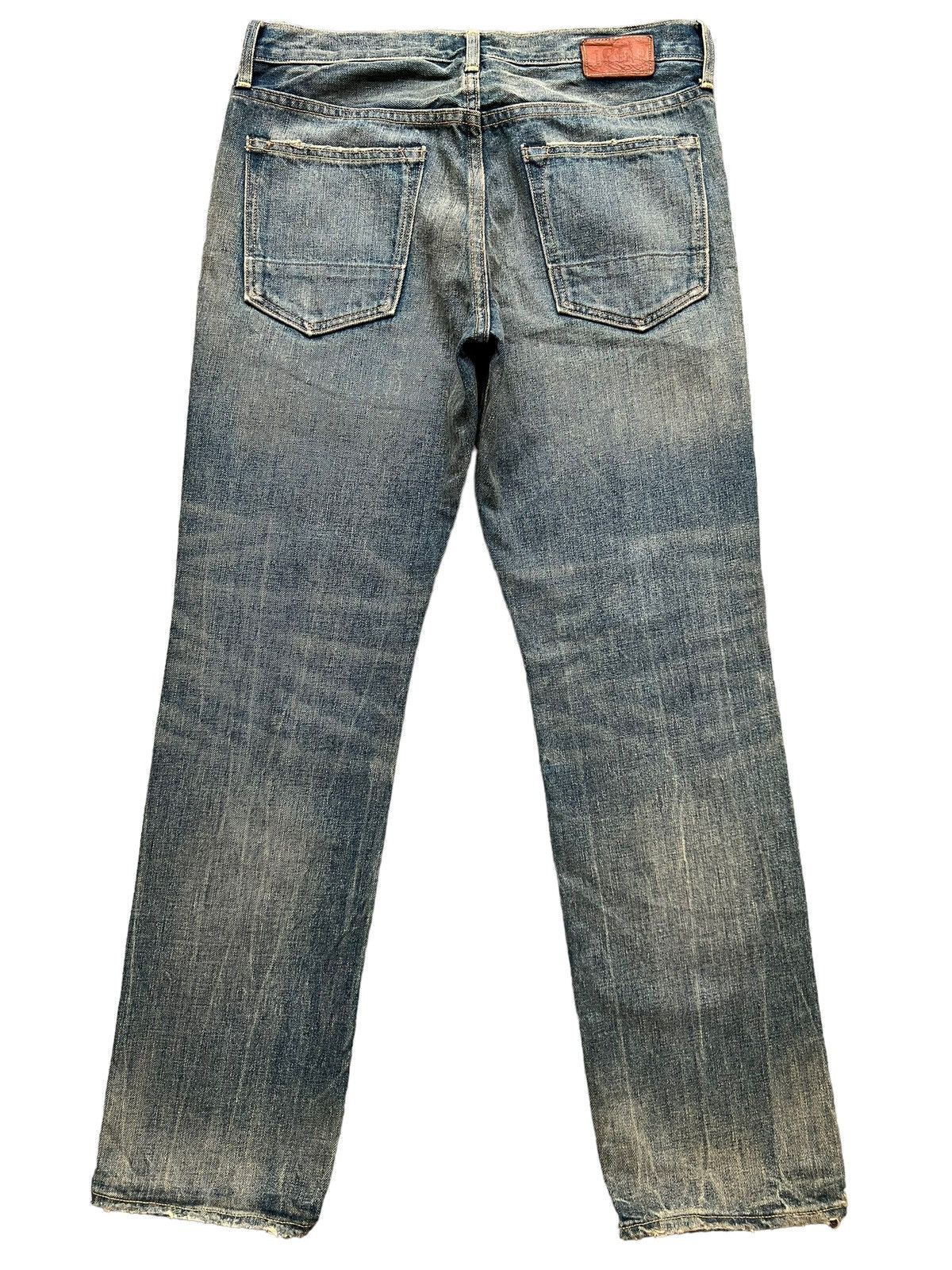 Beauty Beast × Japanese Brand Gap Distressed Ripped Rusty Denim Jeans 32x30 Size US 32 / EU 48 - 2 Thumbnail
