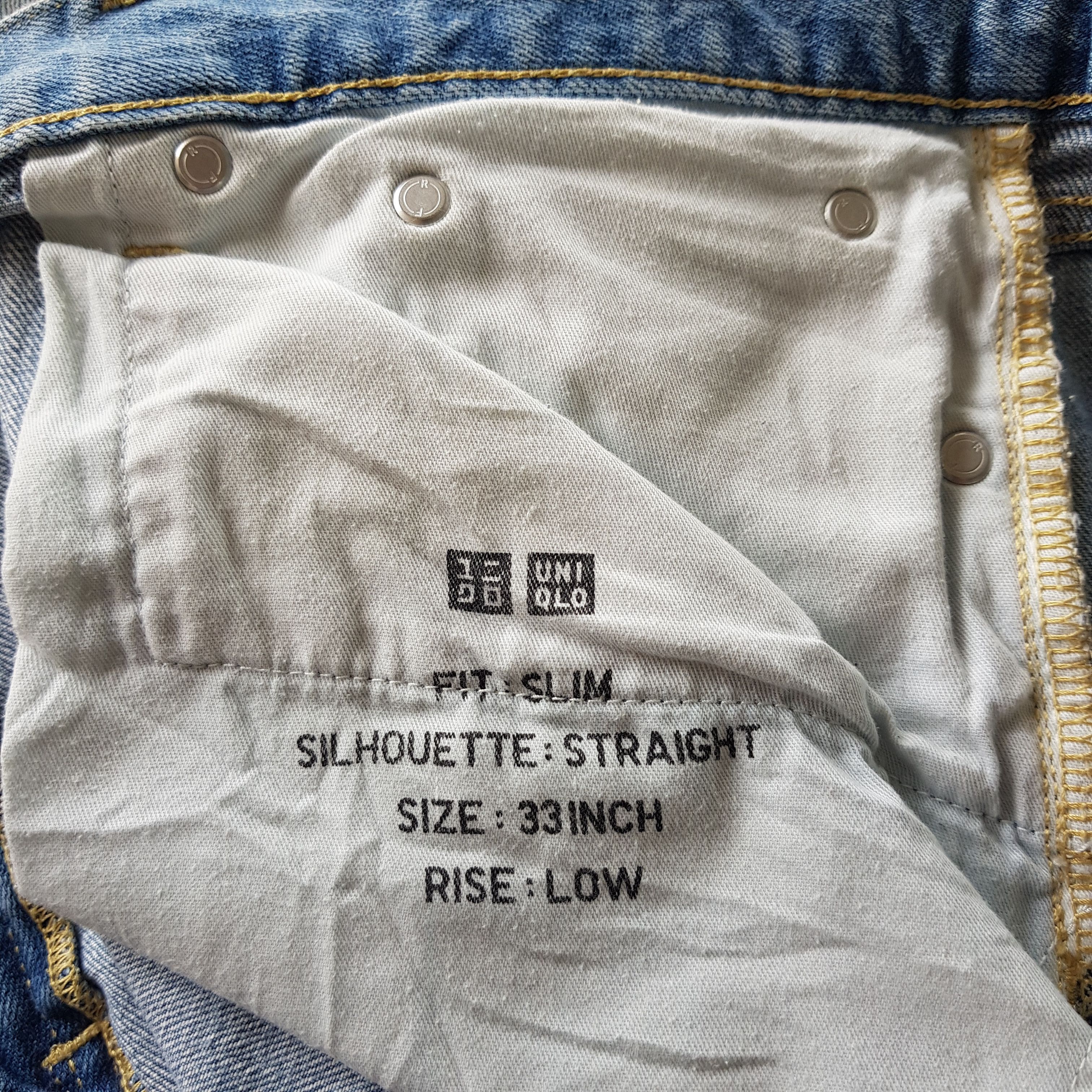 Japanese Brand Japanese Selvedge Distressed Denim Redline Jeans Pants Size US 34 / EU 50 - 13 Thumbnail
