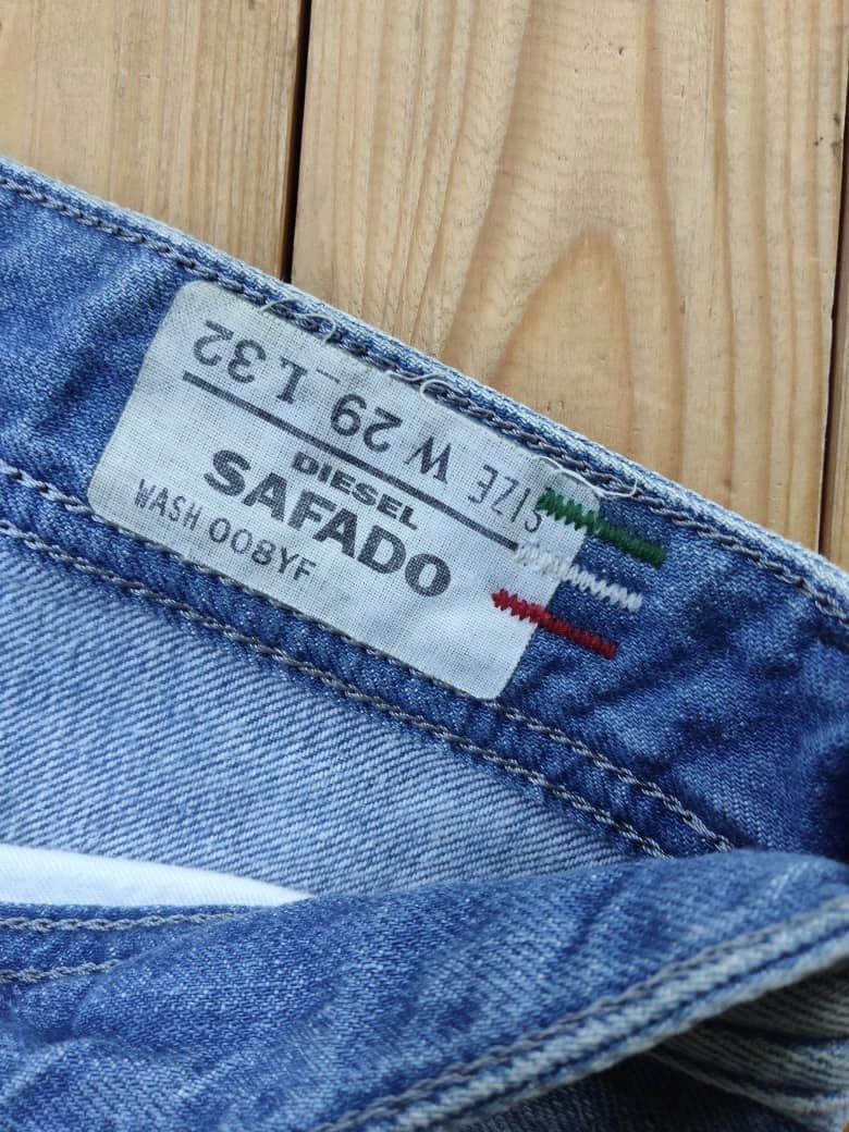 Diesel 💥BINDING NOW💥Diesel Industry Safado Rare Men’s Jeans Italy Size US 33 - 16 Thumbnail