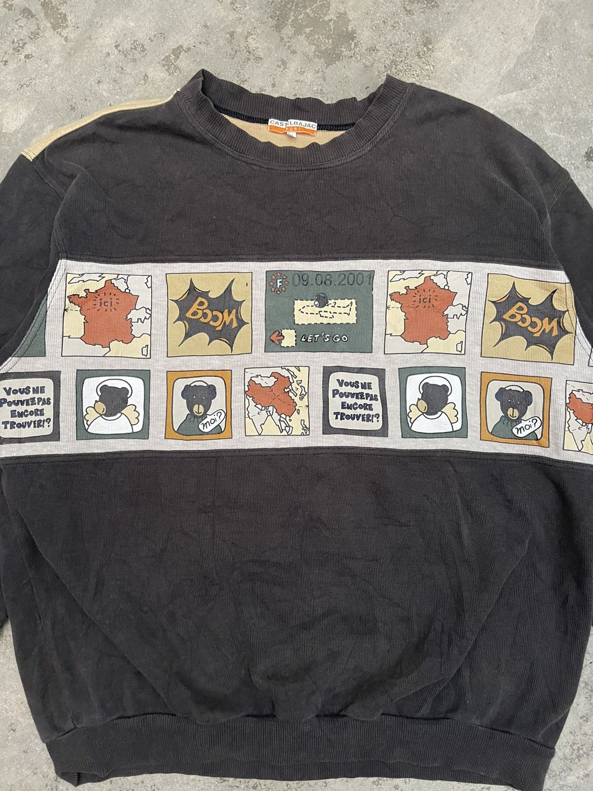 Jean Charles De Castelbajac Vintage Jean Charles de Castelbajac RAGLAN JUMPER Size US XXL / EU 58 / 5 - 2 Thumbnail