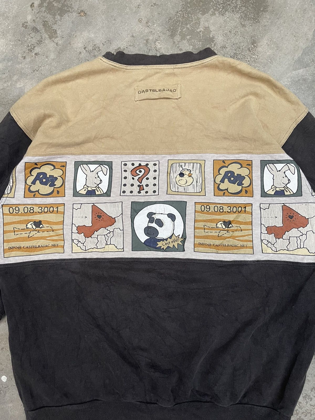 Jean Charles De Castelbajac Vintage Jean Charles de Castelbajac RAGLAN JUMPER Size US XXL / EU 58 / 5 - 4 Thumbnail