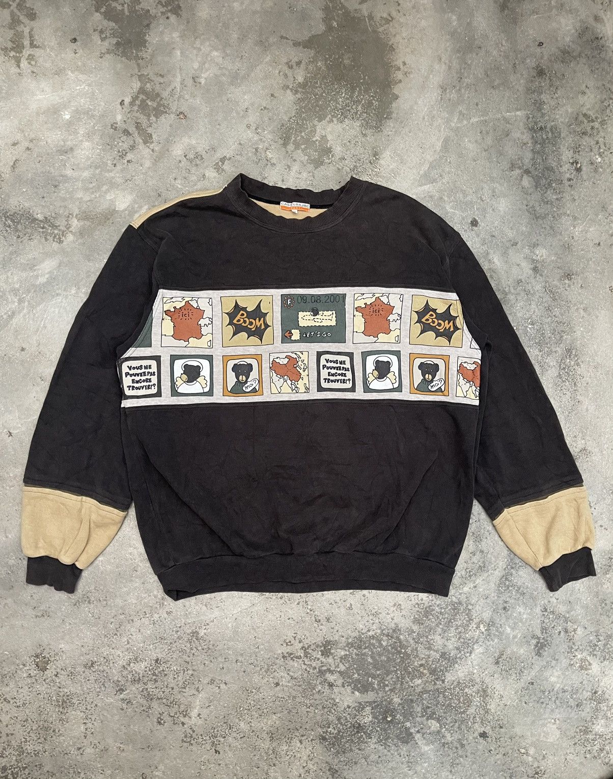 Jean Charles De Castelbajac Vintage Jean Charles de Castelbajac RAGLAN JUMPER Size US XXL / EU 58 / 5 - 1 Thumbnail
