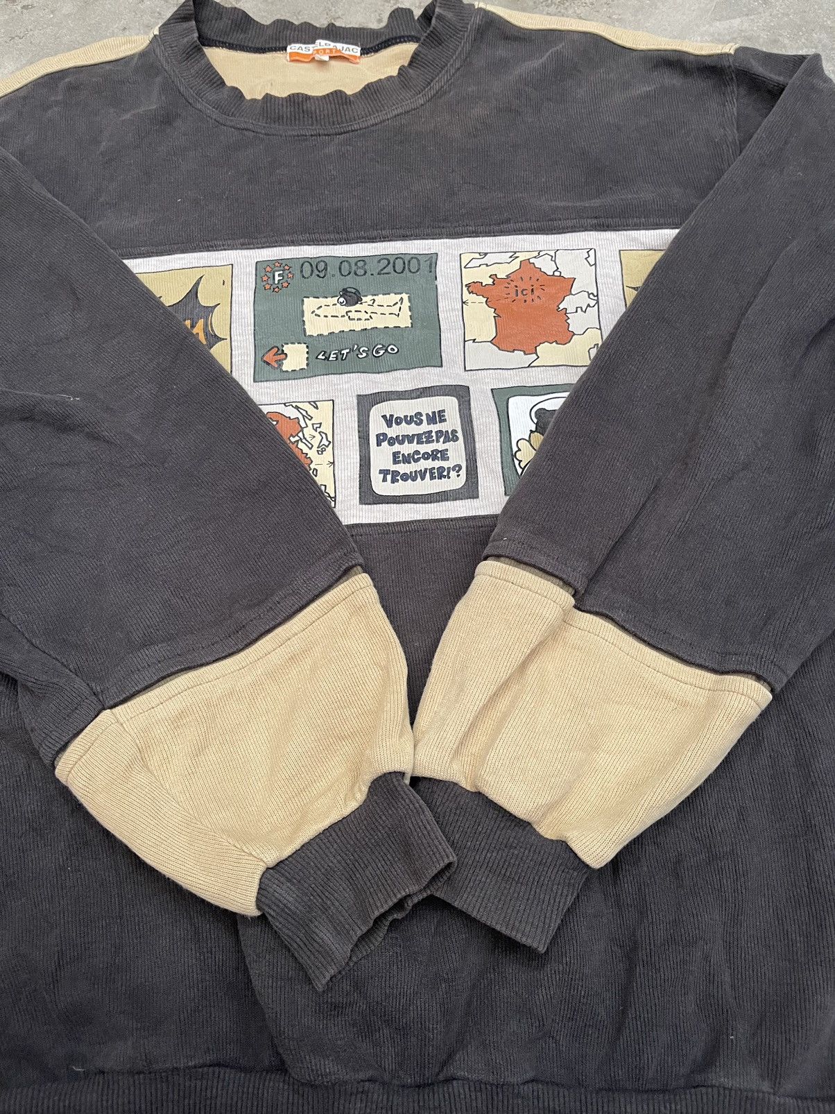 Jean Charles De Castelbajac Vintage Jean Charles de Castelbajac RAGLAN JUMPER Size US XXL / EU 58 / 5 - 5 Thumbnail
