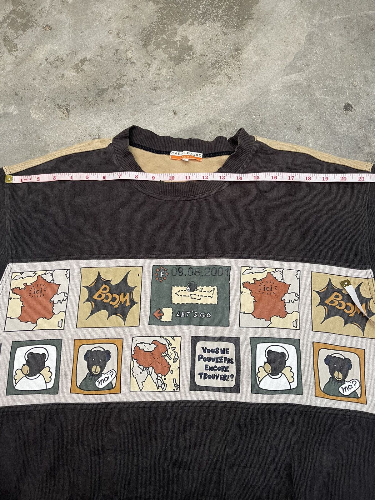 Jean Charles De Castelbajac Vintage Jean Charles de Castelbajac RAGLAN JUMPER Size US XXL / EU 58 / 5 - 11 Thumbnail