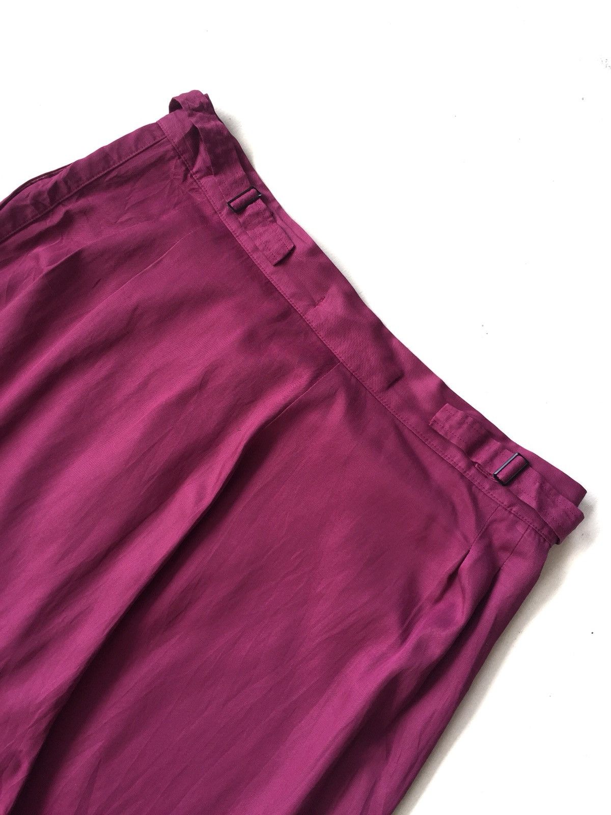 Limi Feu GRAIL🔥Yohji Yamamoto Limi Rayon Blend Fold 🎈Pants Size US 30 / EU 46 - 8 Thumbnail