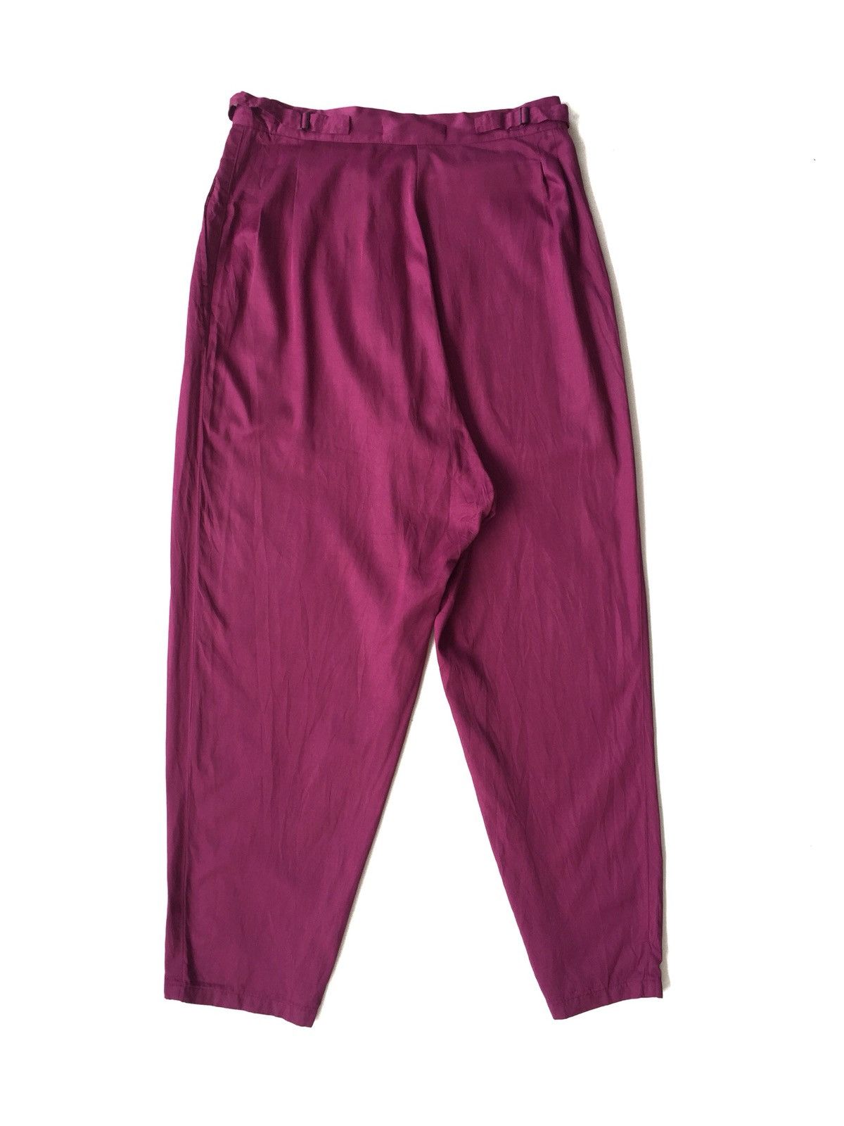Limi Feu GRAIL🔥Yohji Yamamoto Limi Rayon Blend Fold 🎈Pants Size US 30 / EU 46 - 6 Thumbnail