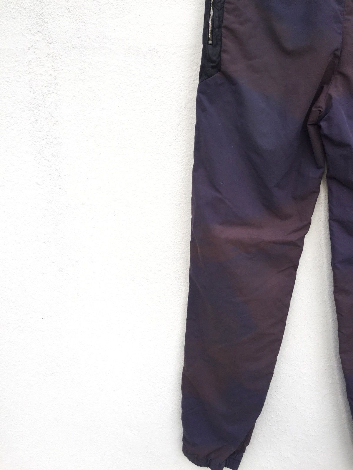 Tim Coppens DOPE🔥"Lux” Slim Leather Trimmed Nylon Jogger Pants Size US 32 / EU 48 - 8 Thumbnail