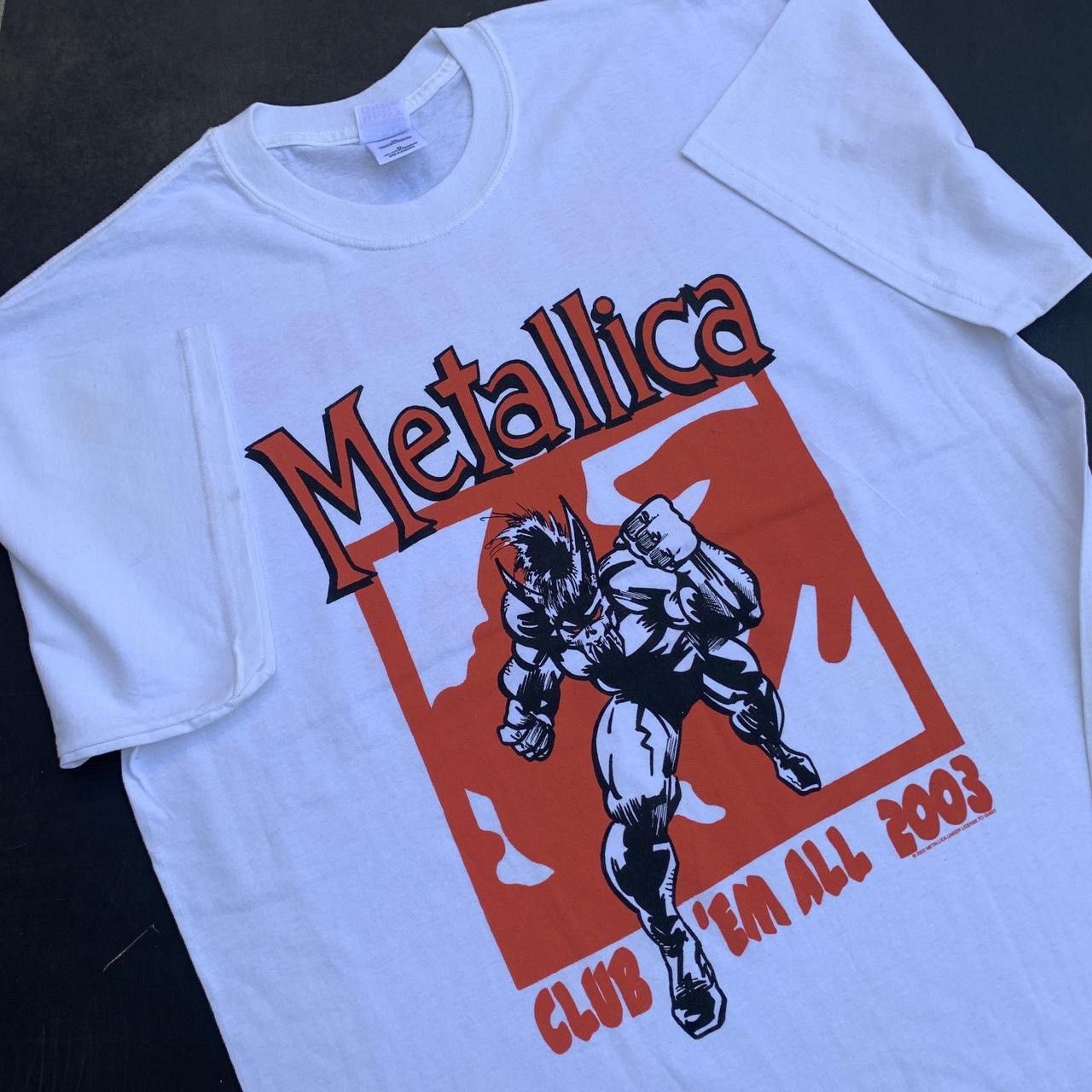 TULTEX Metallica Band T-shirt, Men's L size / eaa490105