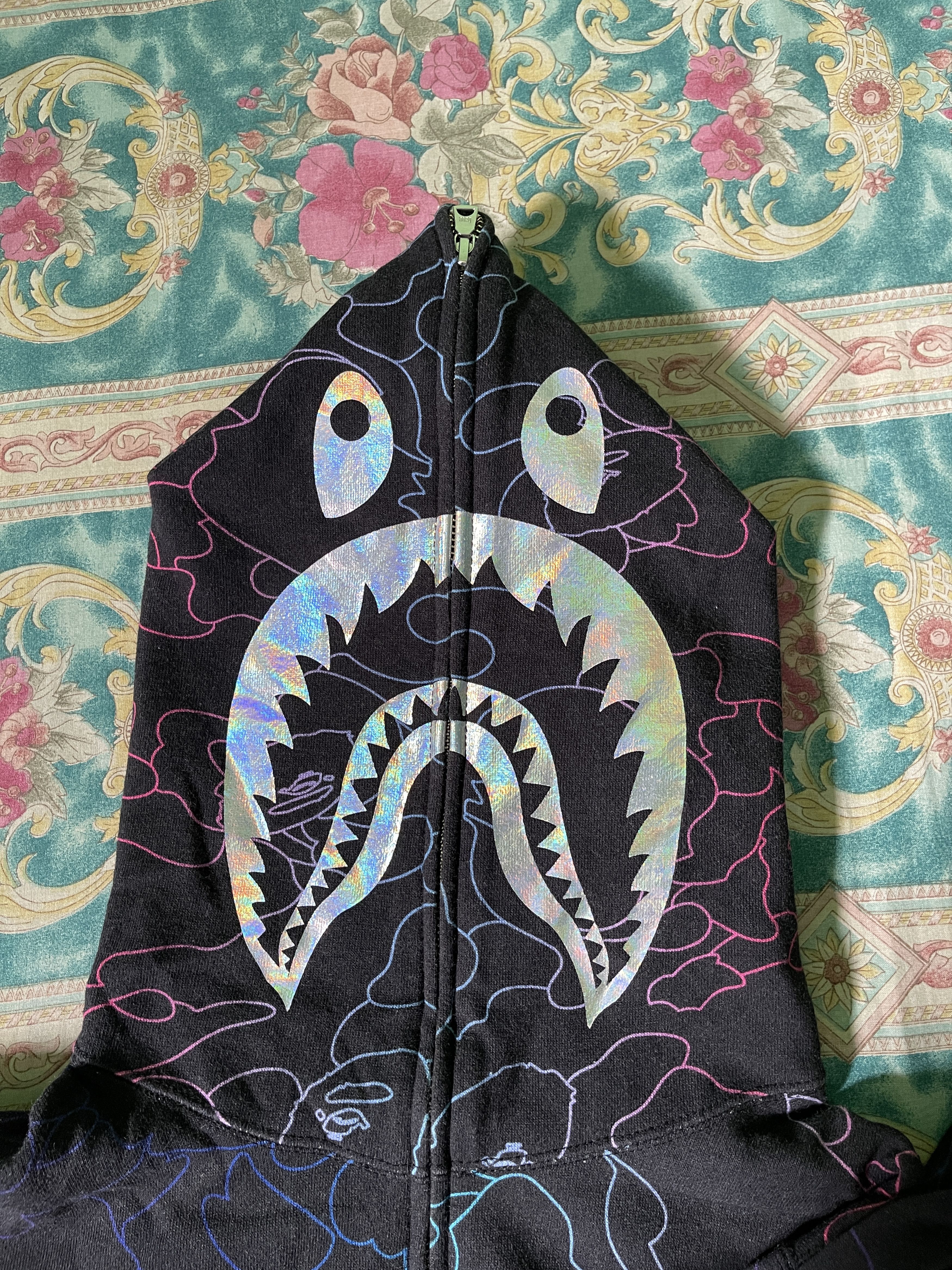 Bape Hoodie Bape Shark Stencil Camo Size US L / EU 52-54 / 3 - 7 Thumbnail