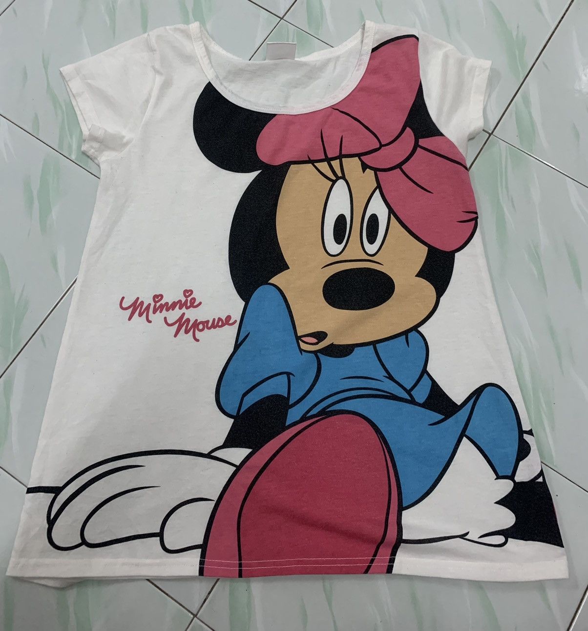 Disney Minnie Mouse BIG PRINT T-shirt Size US M / EU 48-50 / 2 - 6 Thumbnail
