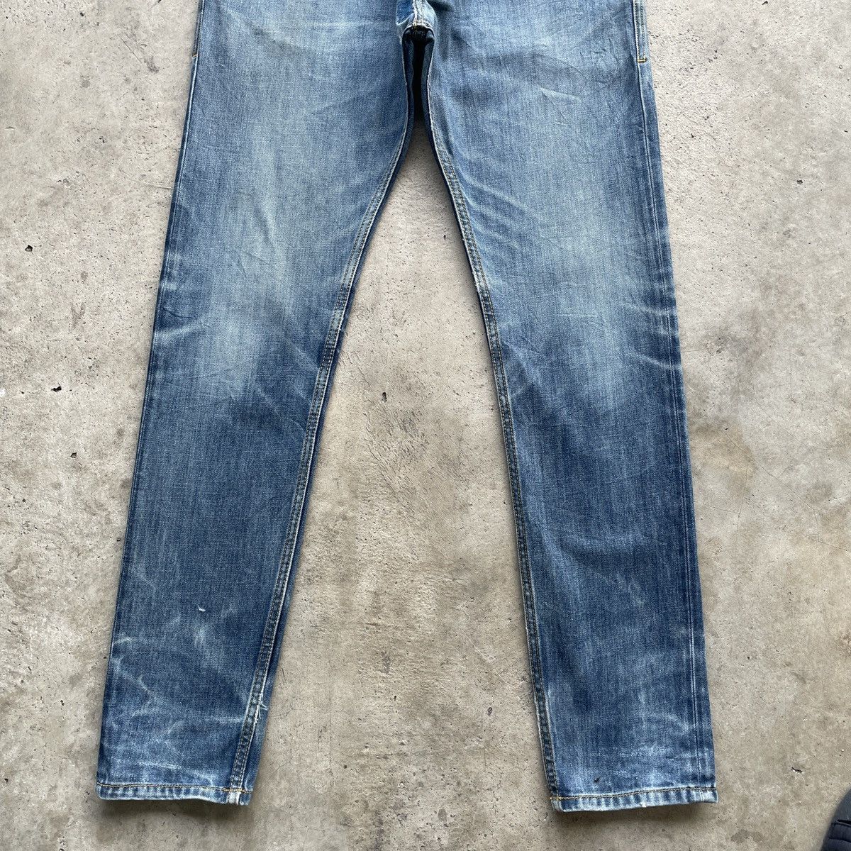 Diesel Vintage Diesel Industry Faded Denim Jeans Pants Fly Button Size US 33 - 4 Thumbnail