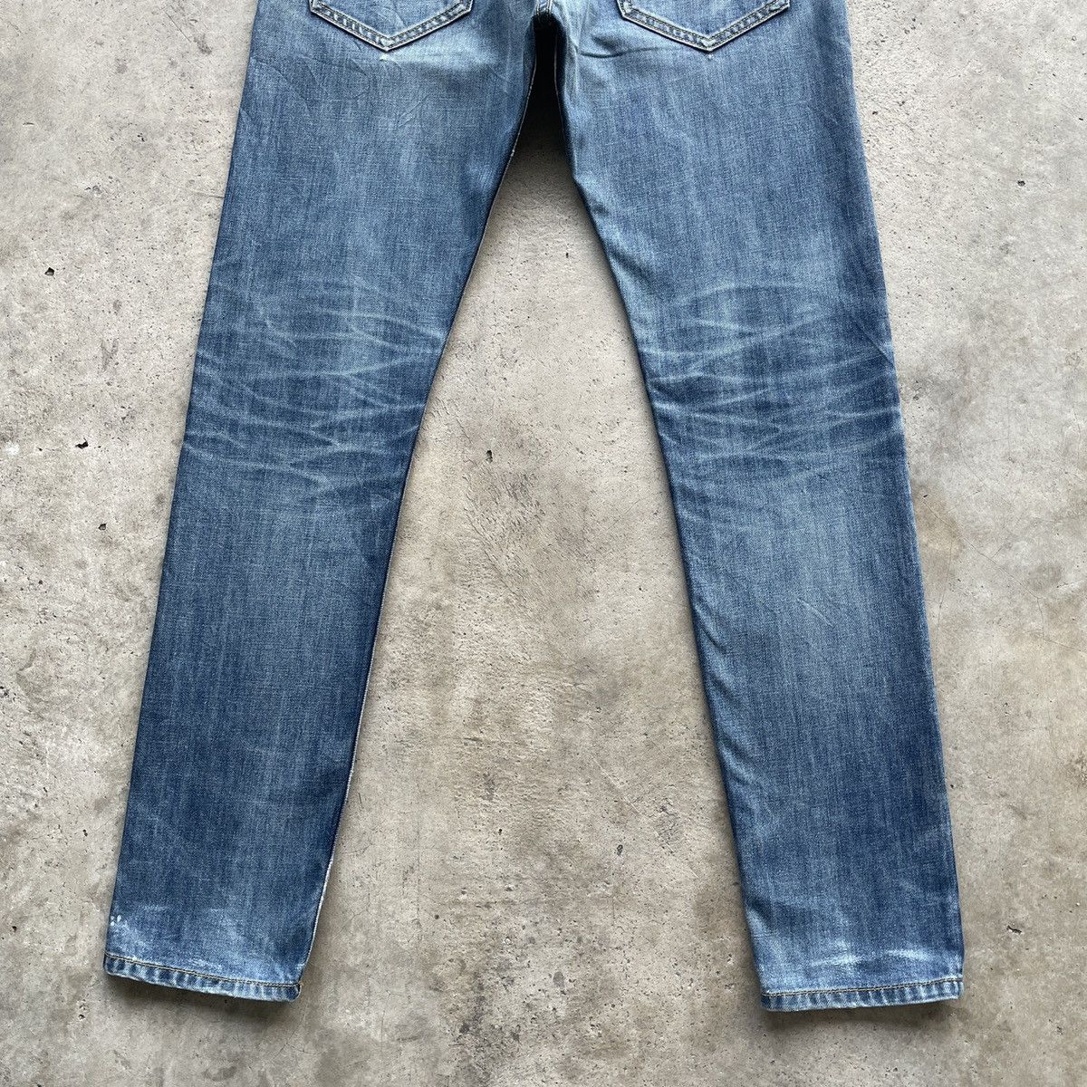 Diesel Vintage Diesel Industry Faded Denim Jeans Pants Fly Button Size US 33 - 14 Thumbnail