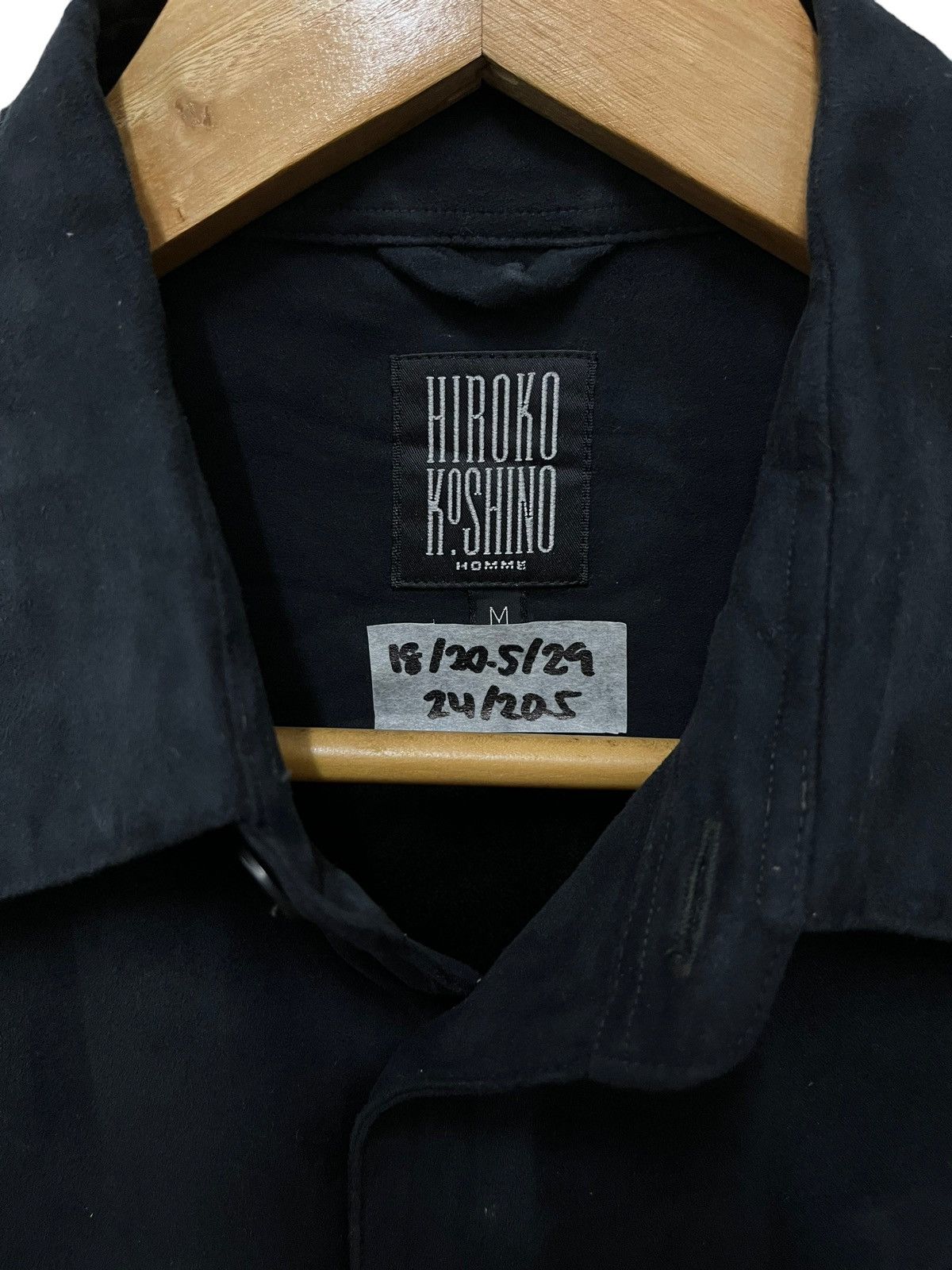 Designer × Hiroko Koshino Homme Hiroko Koshino Homme silk velvet shirt Size M / US 6-8 / IT 42-44 - 3 Thumbnail