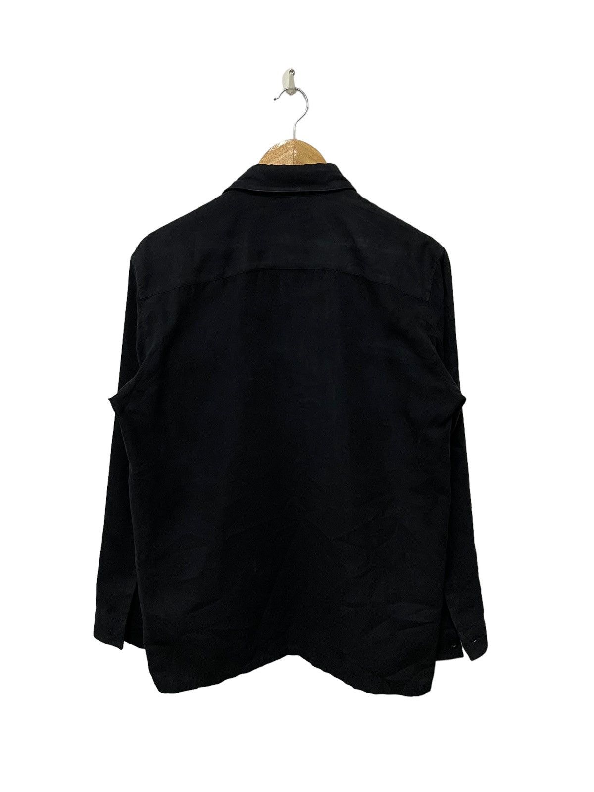 Designer × Hiroko Koshino Homme Hiroko Koshino Homme silk velvet shirt Size M / US 6-8 / IT 42-44 - 5 Thumbnail