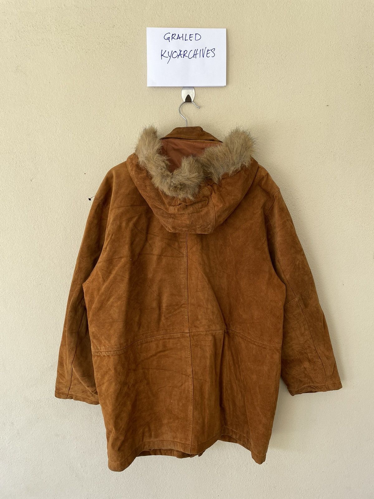 Japanese Brand GIVER LEATHER SURVIVAL PARKAS Size US M / EU 48-50 / 2 - 4 Thumbnail