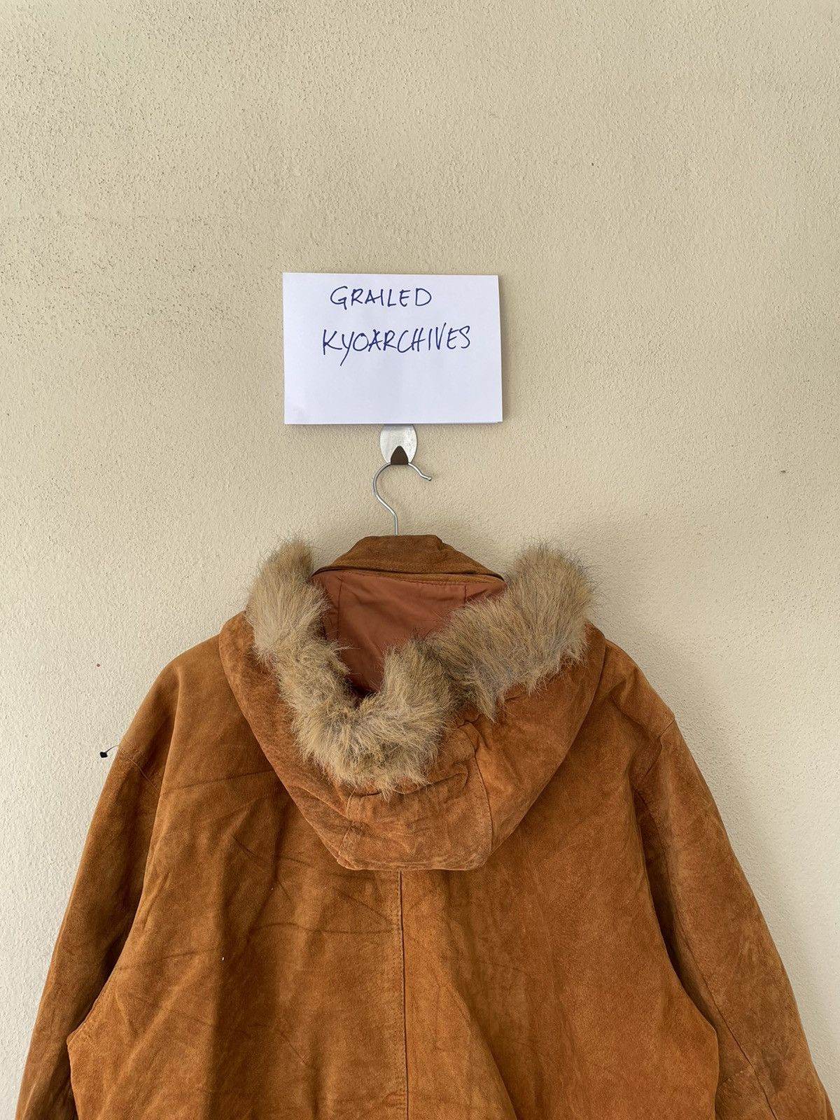 Japanese Brand GIVER LEATHER SURVIVAL PARKAS Size US M / EU 48-50 / 2 - 6 Thumbnail