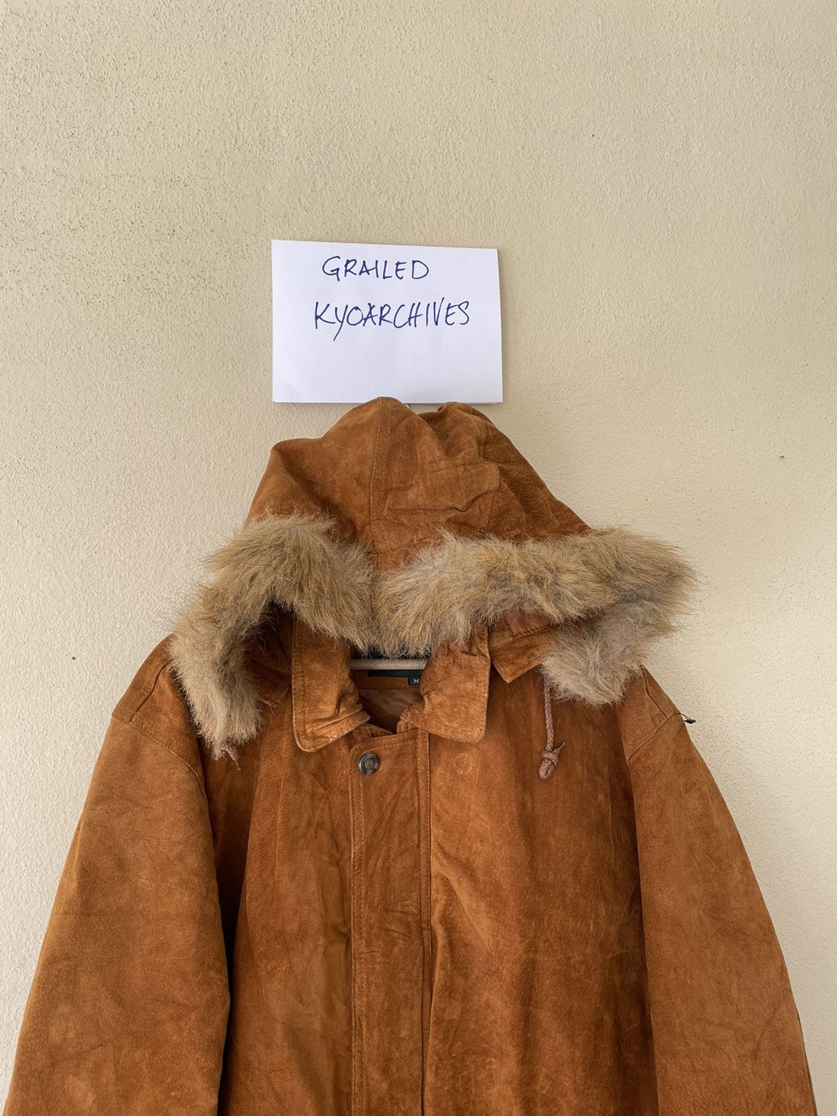 Japanese Brand GIVER LEATHER SURVIVAL PARKAS Size US M / EU 48-50 / 2 - 3 Thumbnail