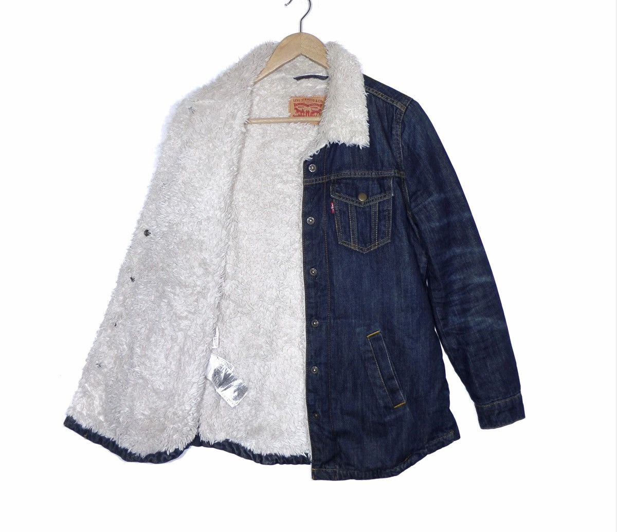 Levi's Levis denim jacket cold weather jacket streetwear Size S / US 4 / IT 40 - 3 Thumbnail