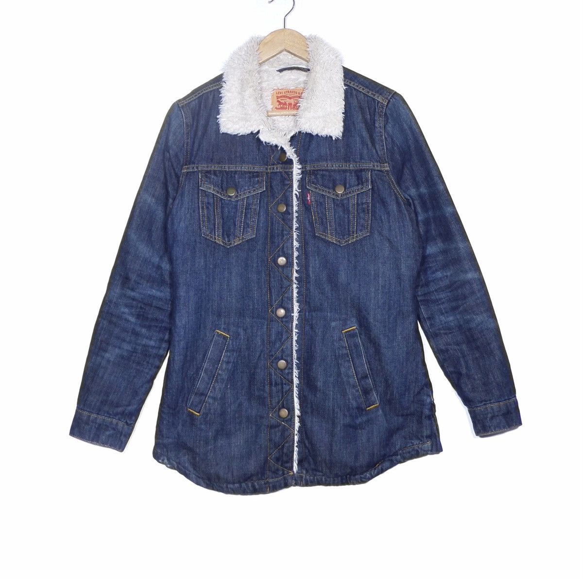 Levi's Levis denim jacket cold weather jacket streetwear Size S / US 4 / IT 40 - 1 Thumbnail
