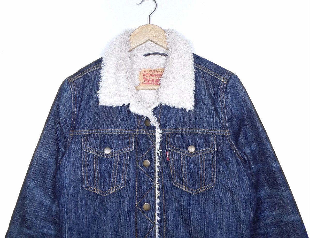 Levi's Levis denim jacket cold weather jacket streetwear Size S / US 4 / IT 40 - 4 Thumbnail