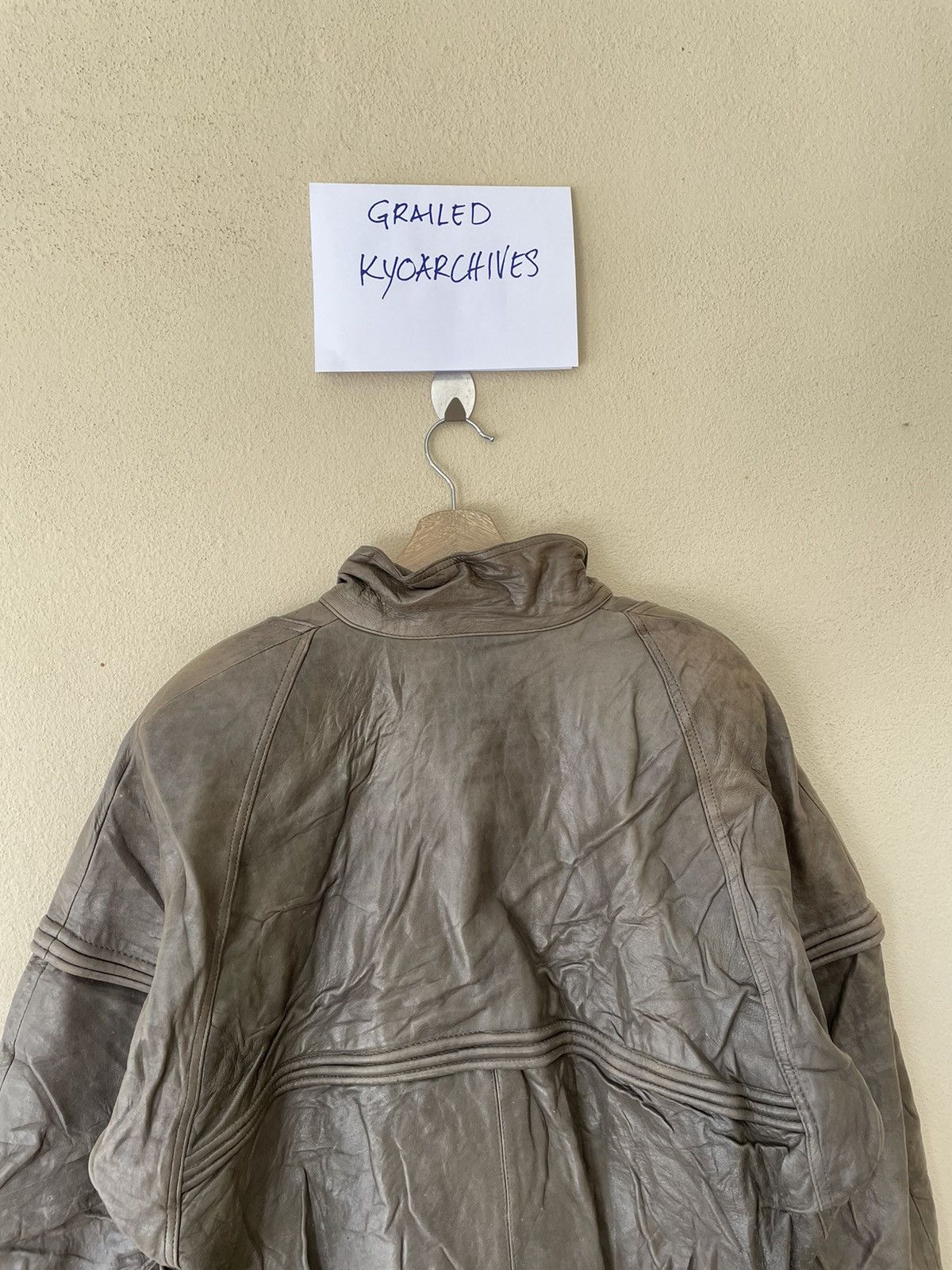 Japanese Brand HARAJUKU MOTHER LEATHER JACKET Size US L / EU 52-54 / 3 - 6 Thumbnail