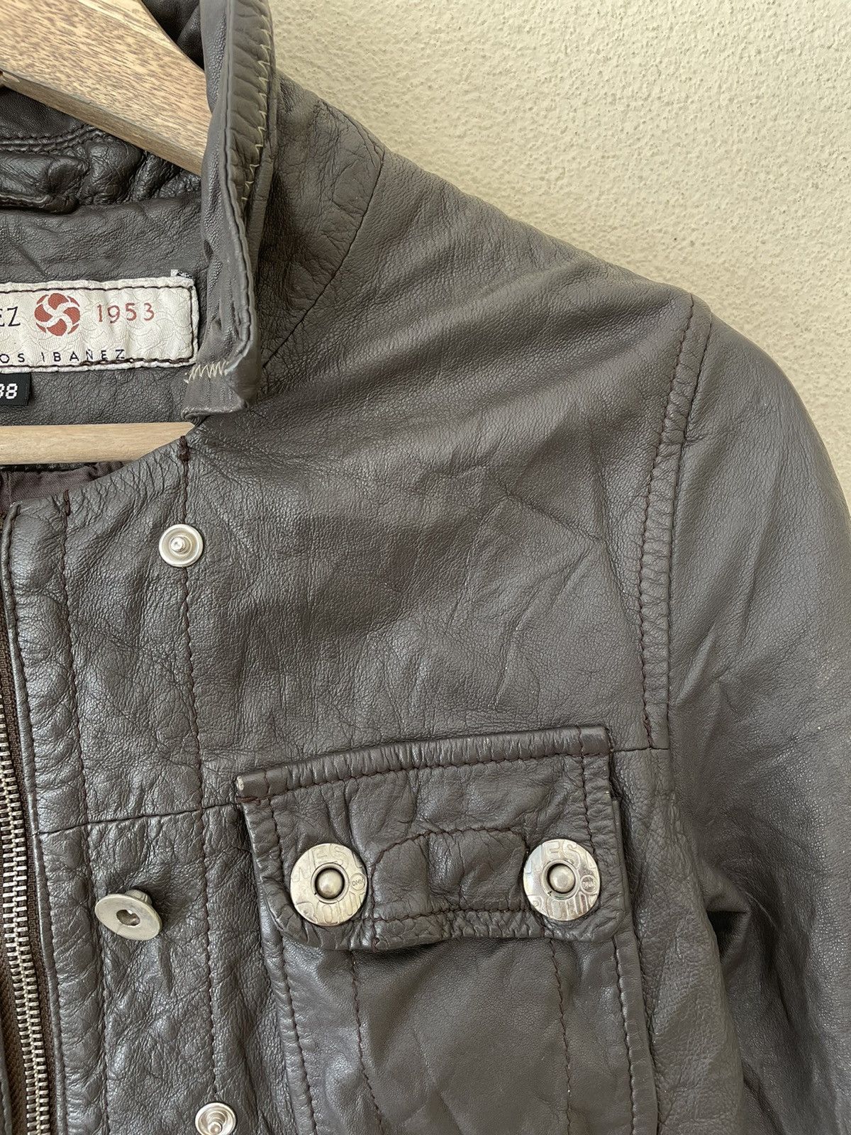 Other SAGA IBANEZ SCARTISH LEATHER JACKET Size US S / EU 44-46 / 1 - 12 Thumbnail