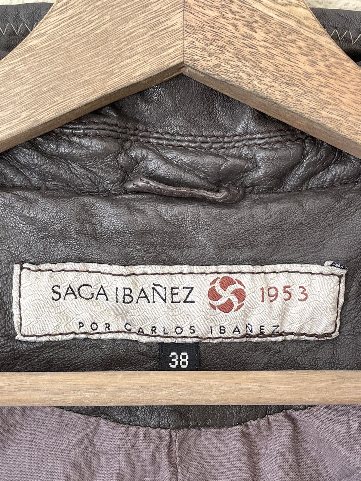 Other SAGA IBANEZ SCARTISH LEATHER JACKET Size US S / EU 44-46 / 1 - 14 Thumbnail