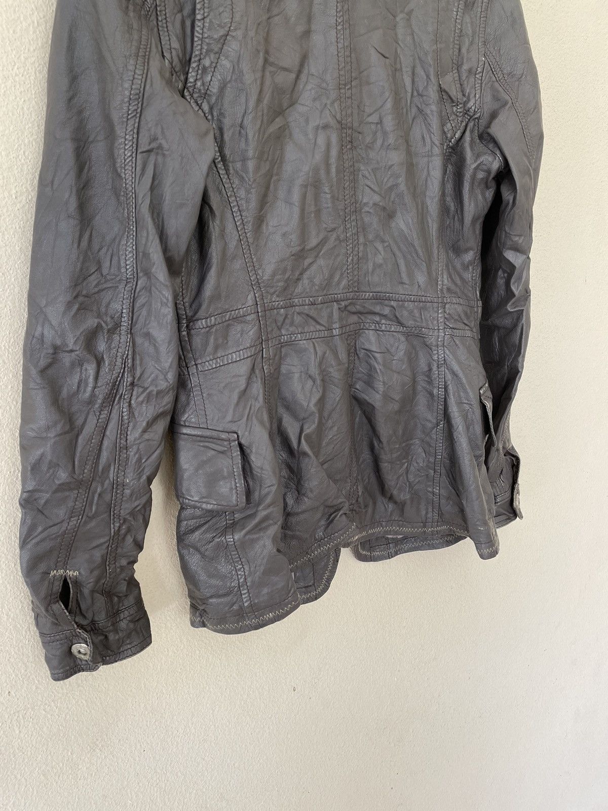Other SAGA IBANEZ SCARTISH LEATHER JACKET Size US S / EU 44-46 / 1 - 13 Thumbnail