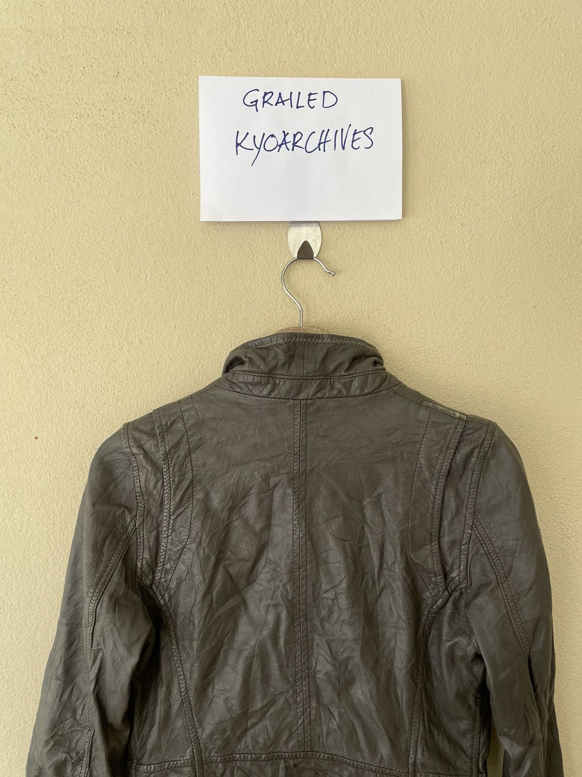 Other SAGA IBANEZ SCARTISH LEATHER JACKET Size US S / EU 44-46 / 1 - 6 Thumbnail
