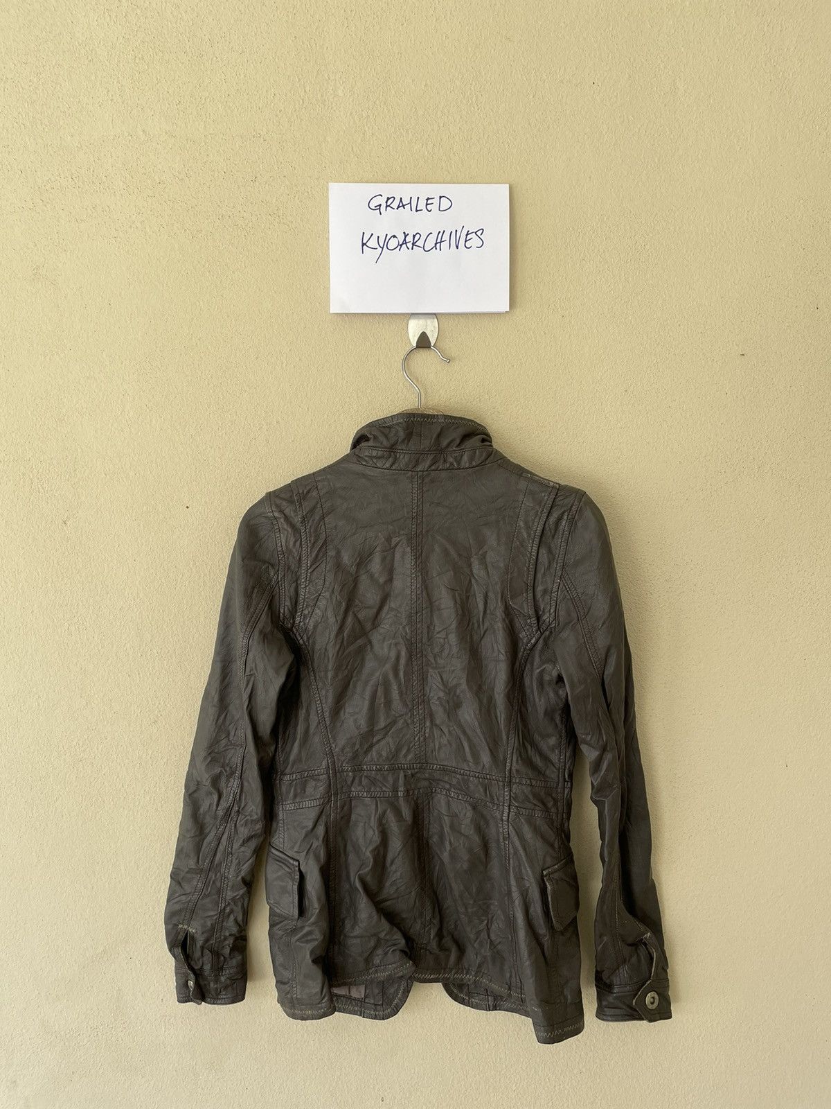 Other SAGA IBANEZ SCARTISH LEATHER JACKET Size US S / EU 44-46 / 1 - 4 Thumbnail