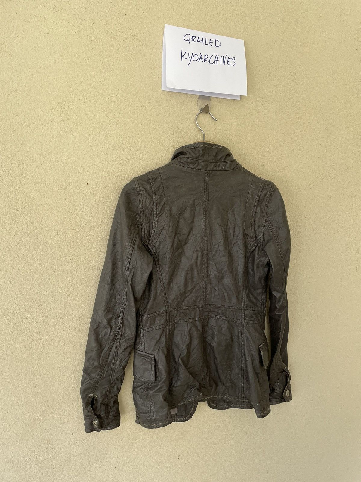 Other SAGA IBANEZ SCARTISH LEATHER JACKET Size US S / EU 44-46 / 1 - 5 Thumbnail