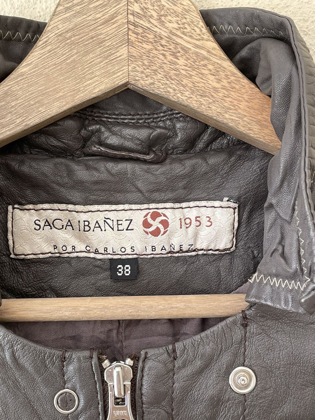 Other SAGA IBANEZ SCARTISH LEATHER JACKET Size US S / EU 44-46 / 1 - 11 Thumbnail
