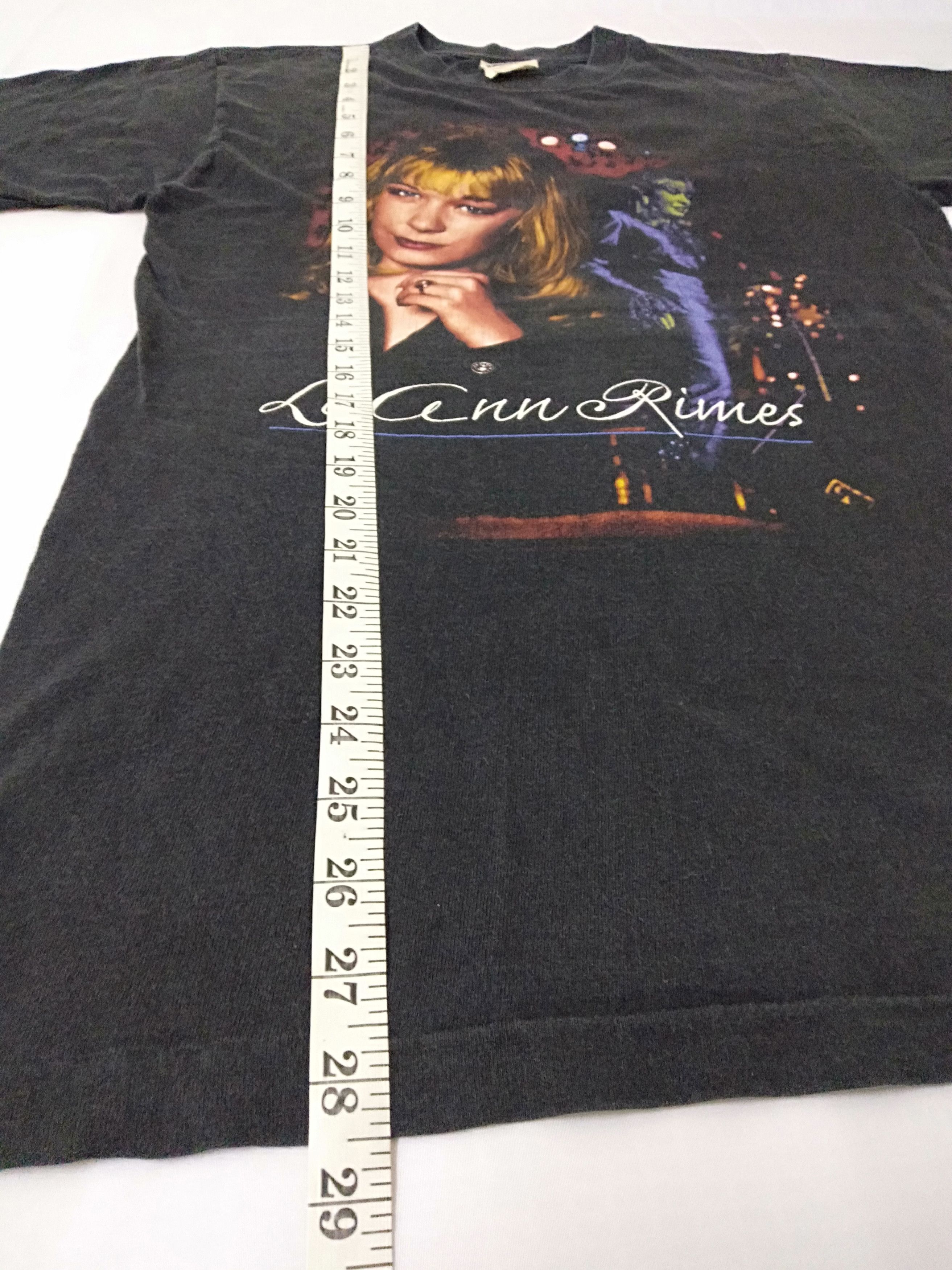 Band Tees Vintage 90s LeAnn Rimes American Singer Songwriter Tee Size US S / EU 44-46 / 1 - 6 Thumbnail