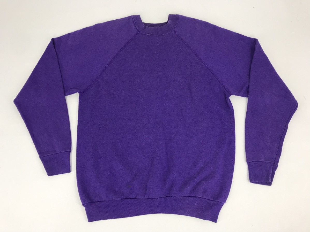 Tultex Rare Vintage 80s 90s Tultex USA Sweatshirt Plain Pull Over Size US M / EU 48-50 / 2 - 2 Thumbnail