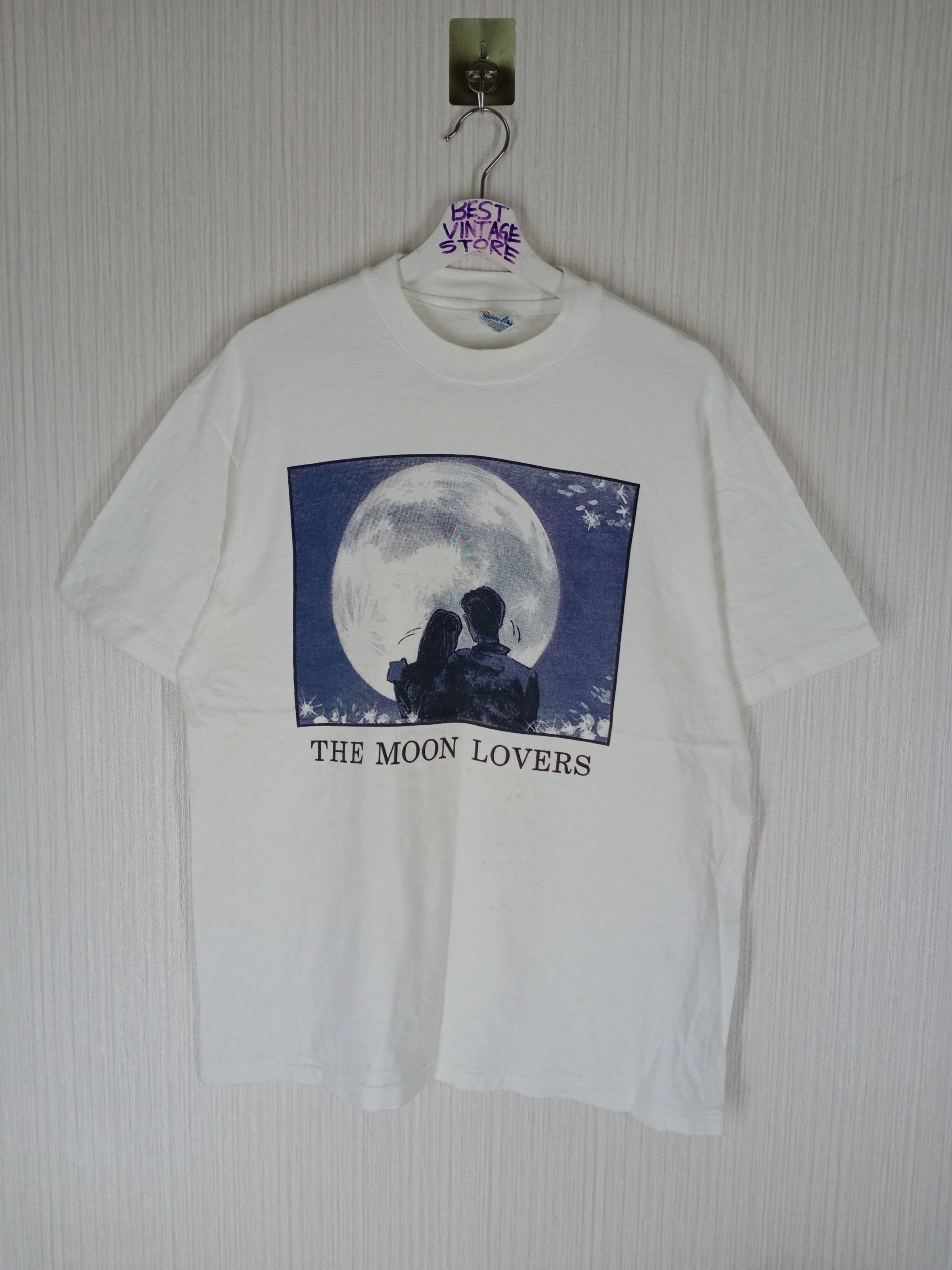 Loveless Vintage 90s The Moon Lovers Tshirt Size US L / EU 52-54 / 3 - 1 Thumbnail
