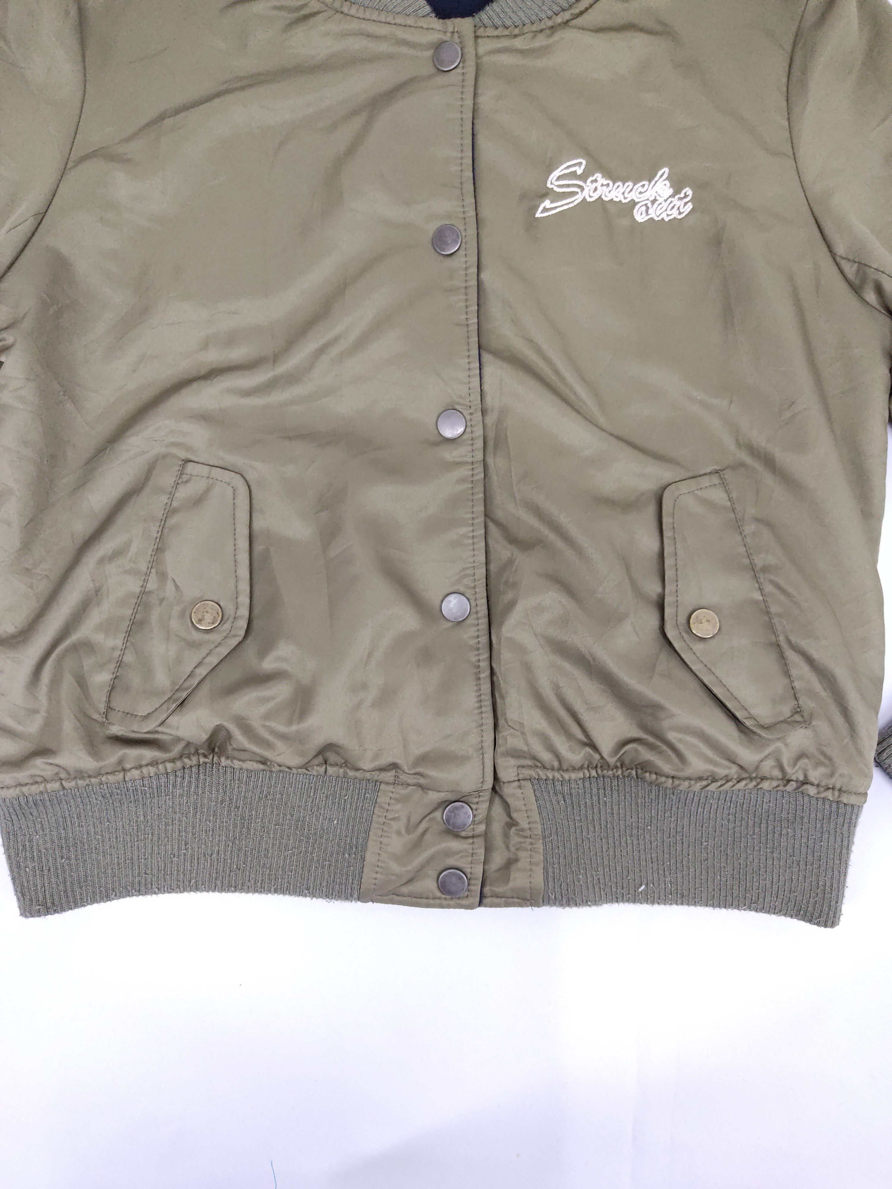Japanese Brand Bomber Jacket Reversible Military Army Fashion Varsity Size M / US 6-8 / IT 42-44 - 4 Thumbnail