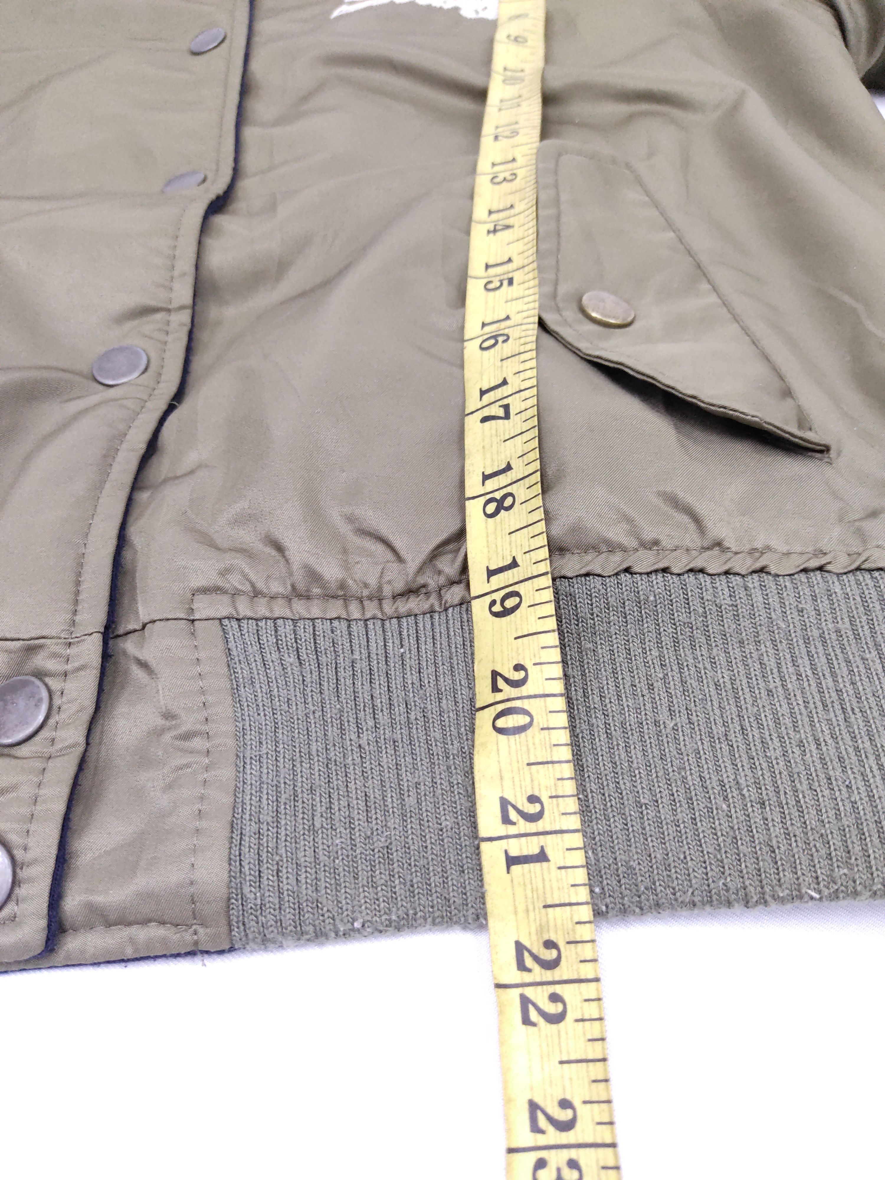 Japanese Brand Bomber Jacket Reversible Military Army Fashion Varsity Size M / US 6-8 / IT 42-44 - 10 Thumbnail