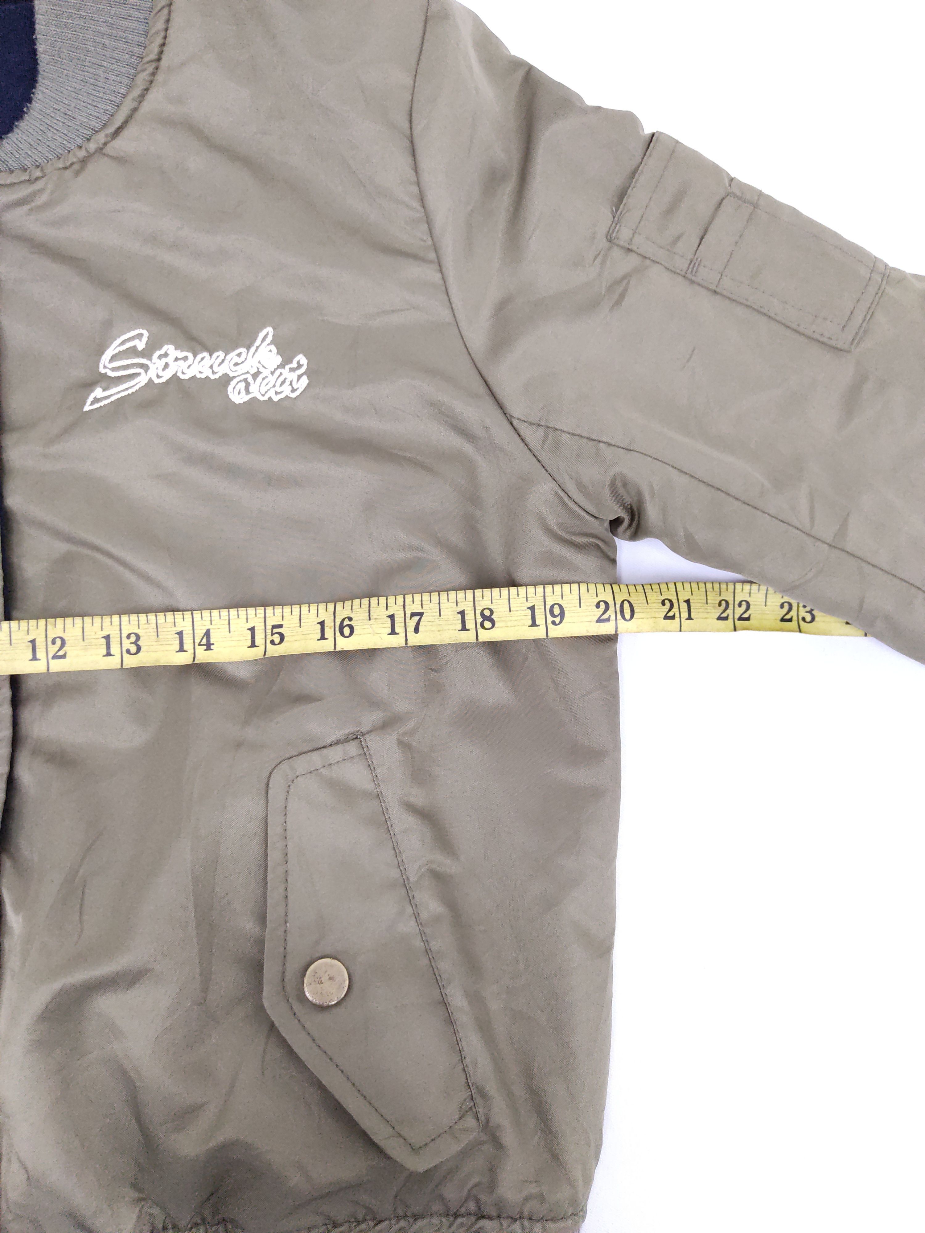 Japanese Brand Bomber Jacket Reversible Military Army Fashion Varsity Size M / US 6-8 / IT 42-44 - 9 Thumbnail