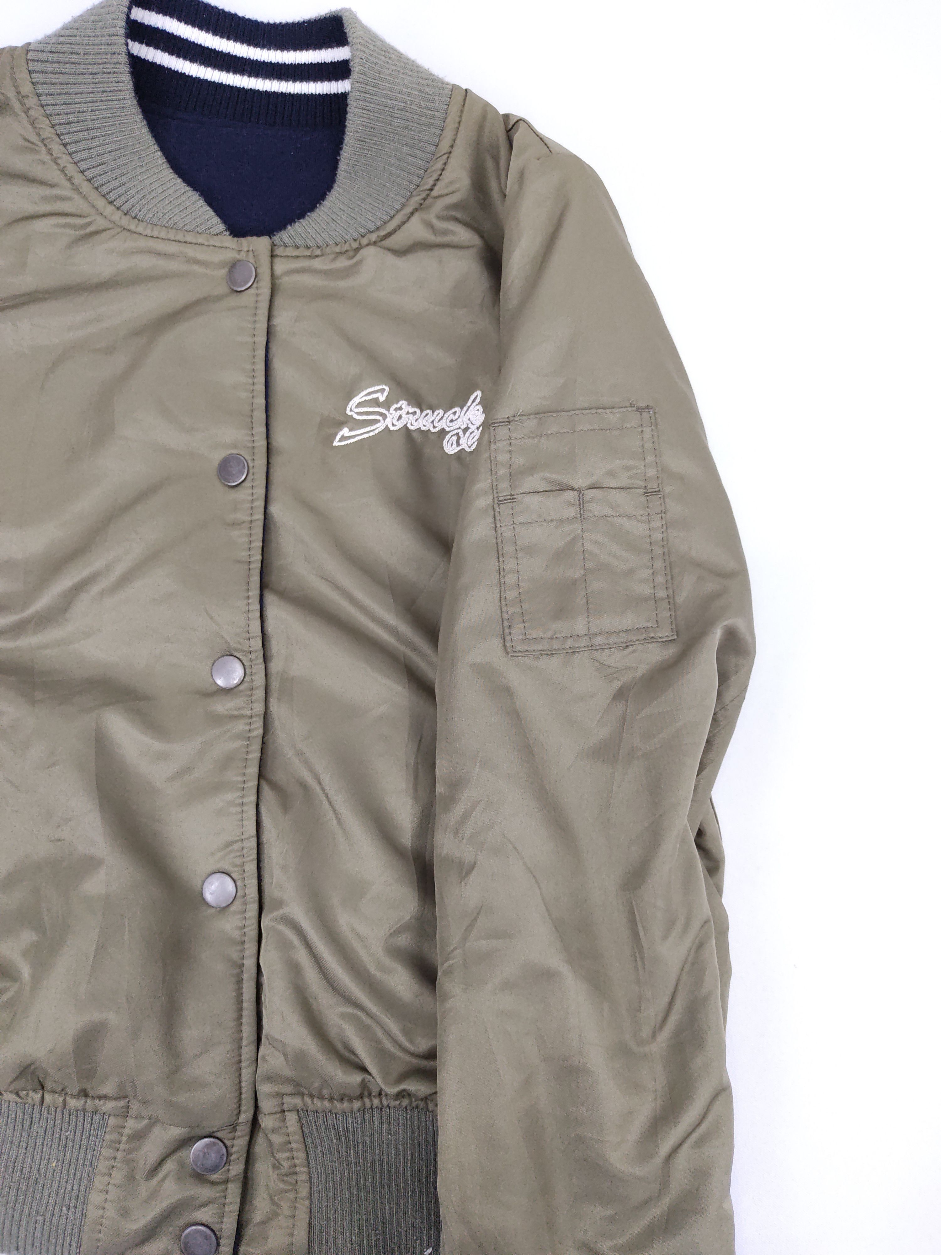 Japanese Brand Bomber Jacket Reversible Military Army Fashion Varsity Size M / US 6-8 / IT 42-44 - 3 Thumbnail