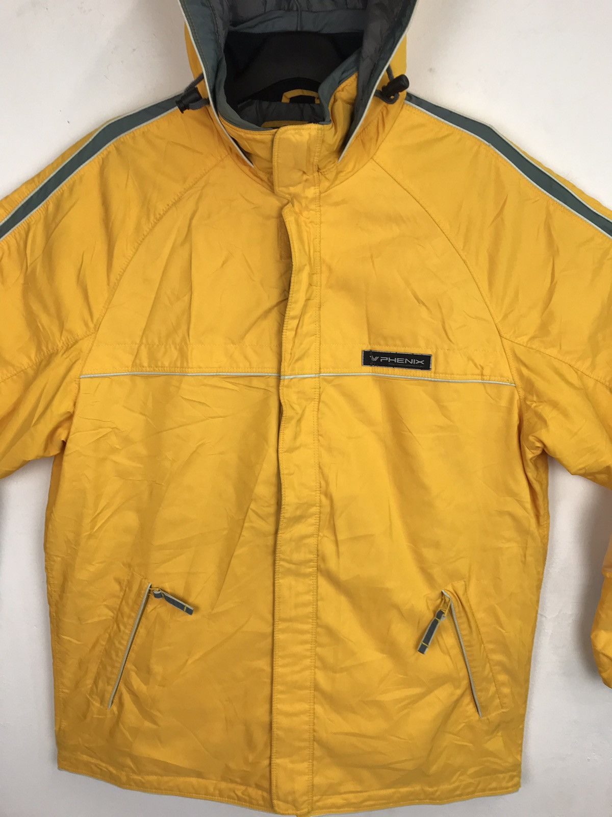 Japanese Brand Phenix Windbreaker Hoodie Jacket Raincoat Parka Zipper Size US XL / EU 56 / 4 - 2 Thumbnail