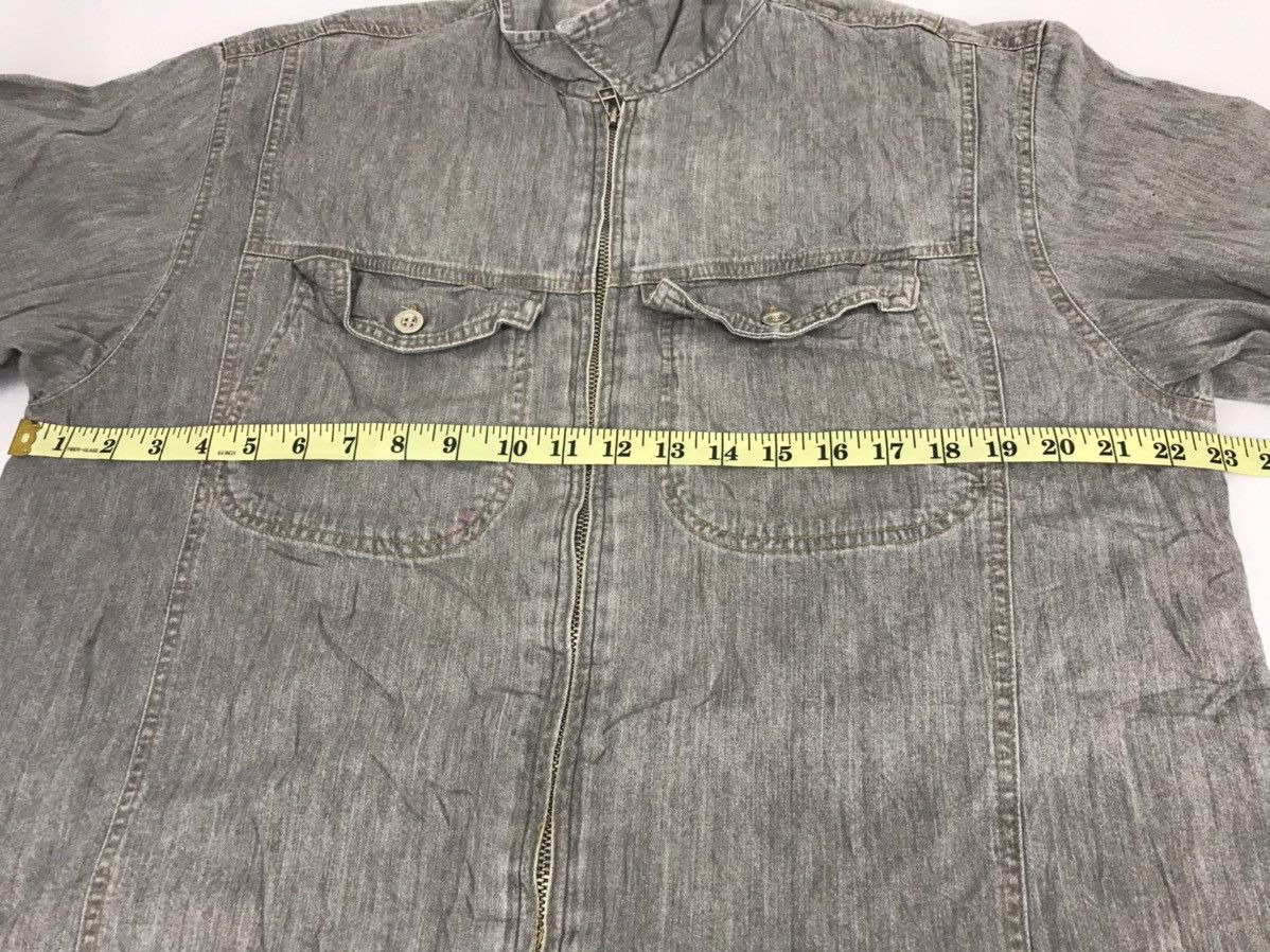 Big John Vintage 90s Big John of Denim Zipper Shirt Western Design Size US XL / EU 56 / 4 - 9 Thumbnail