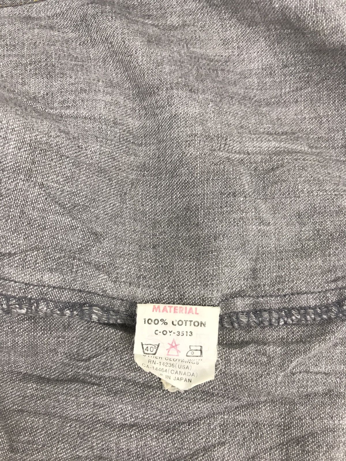 Big John Vintage 90s Big John of Denim Zipper Shirt Western Design Size US XL / EU 56 / 4 - 6 Thumbnail