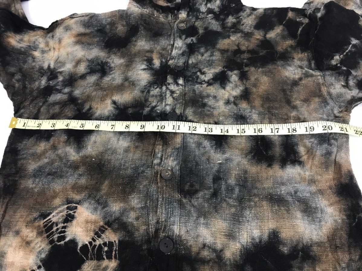 Japanese Brand Vintage Dill-cash Hoodies Button Down Style Tye Dye Ethic Size US L / EU 52-54 / 3 - 9 Thumbnail