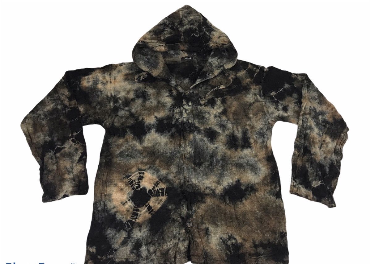 Japanese Brand Vintage Dill-cash Hoodies Button Down Style Tye Dye Ethic Size US L / EU 52-54 / 3 - 1 Thumbnail