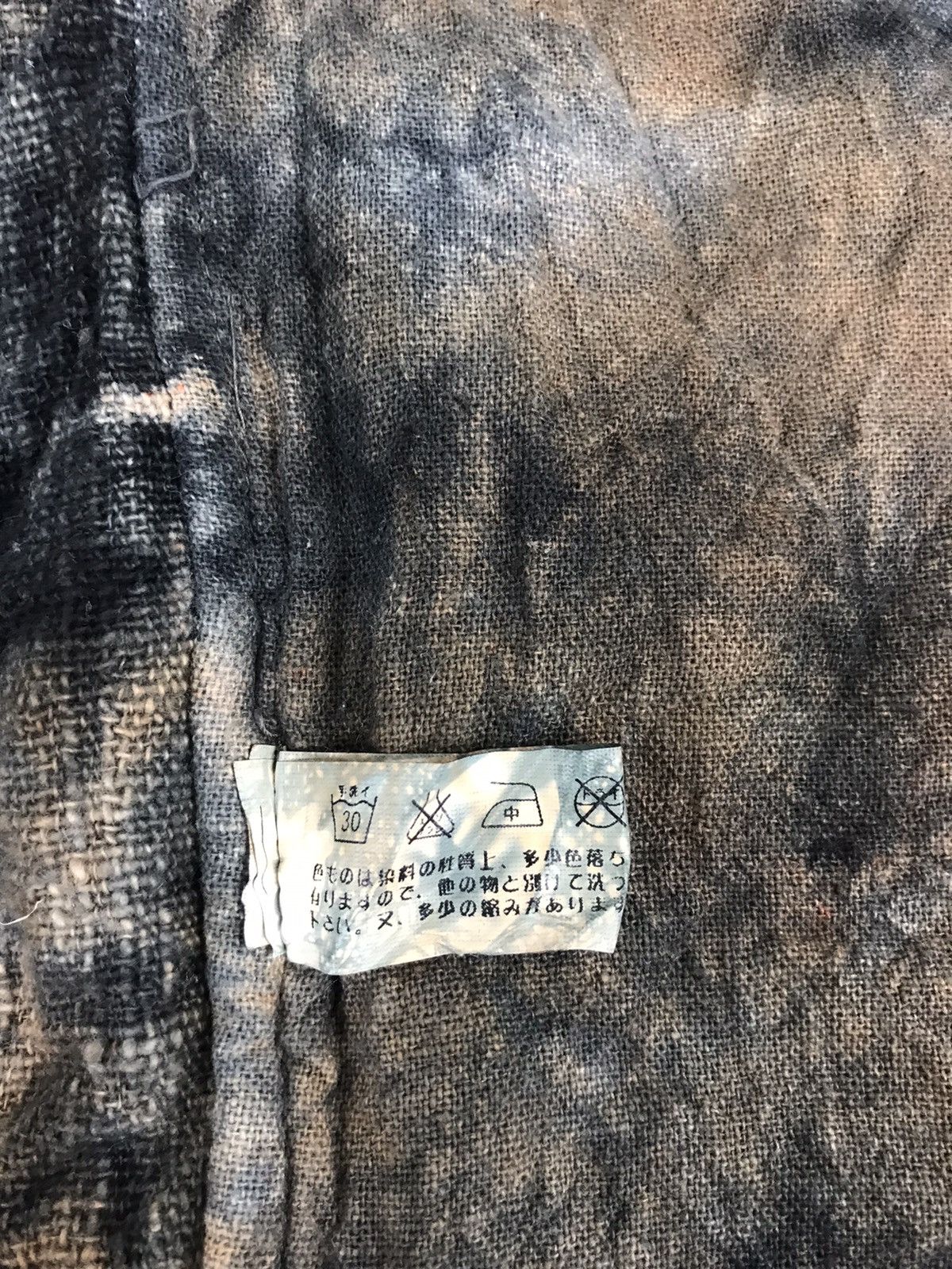 Japanese Brand Vintage Dill-cash Hoodies Button Down Style Tye Dye Ethic Size US L / EU 52-54 / 3 - 8 Thumbnail