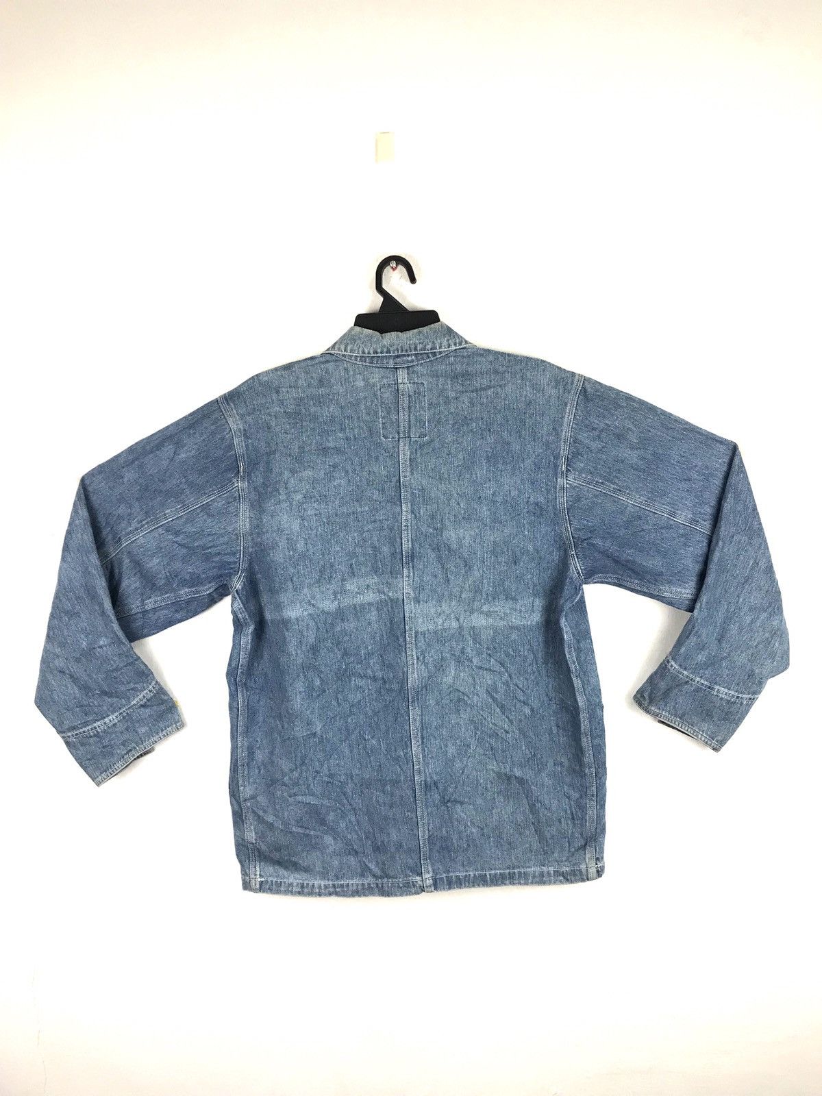 Japanese Brand Neo Blood Denim Jacket Four Pockets Trucker Workwear Size US L / EU 52-54 / 3 - 7 Thumbnail