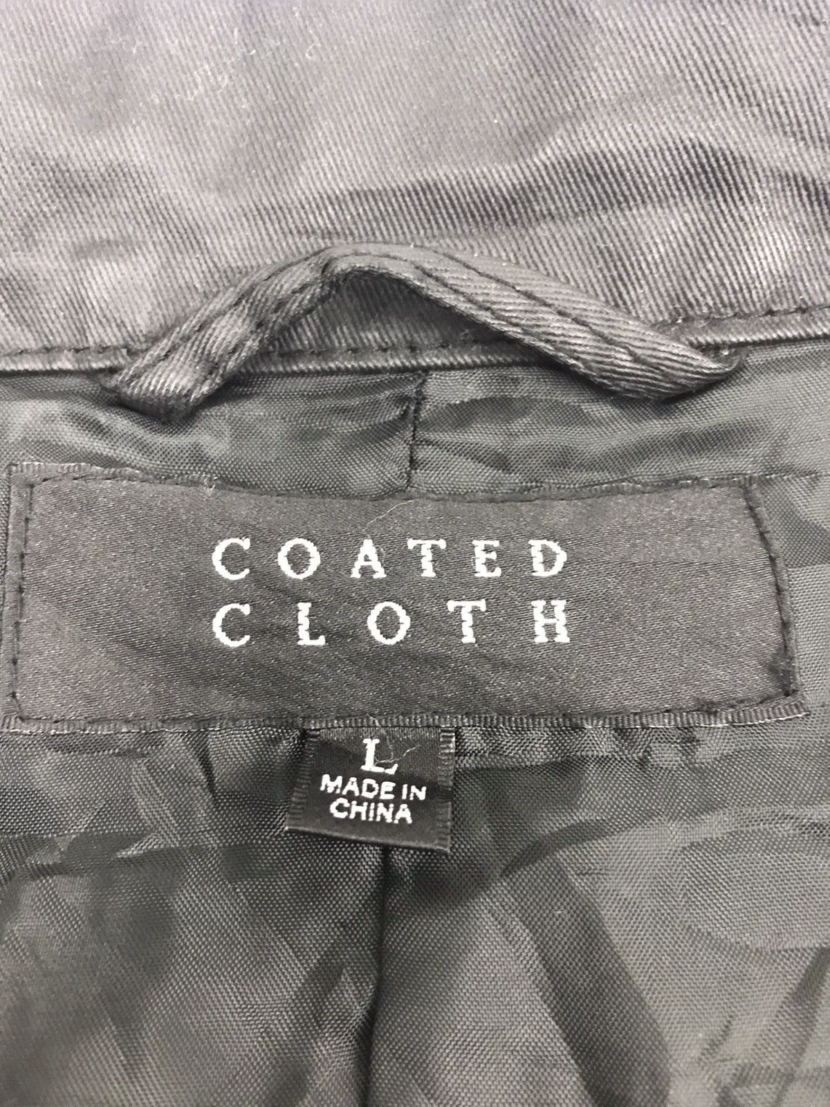 Japanese Brand Coated Cloth Denim Jacket 4 Pockets Workwear Cyber Punk Size US M / EU 48-50 / 2 - 3 Thumbnail
