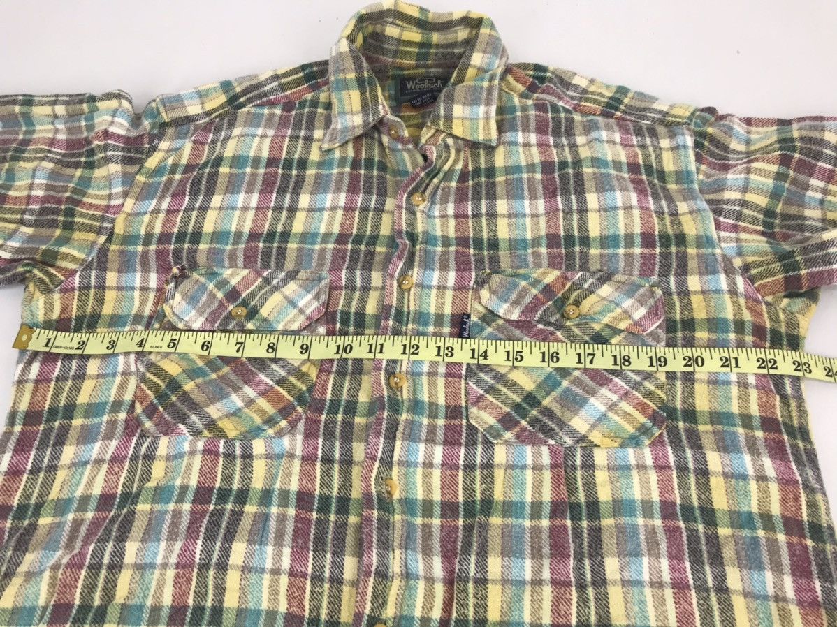 Flannel Woolrich Plaid Checked Wear Double Pockets Classic Size US L / EU 52-54 / 3 - 11 Thumbnail